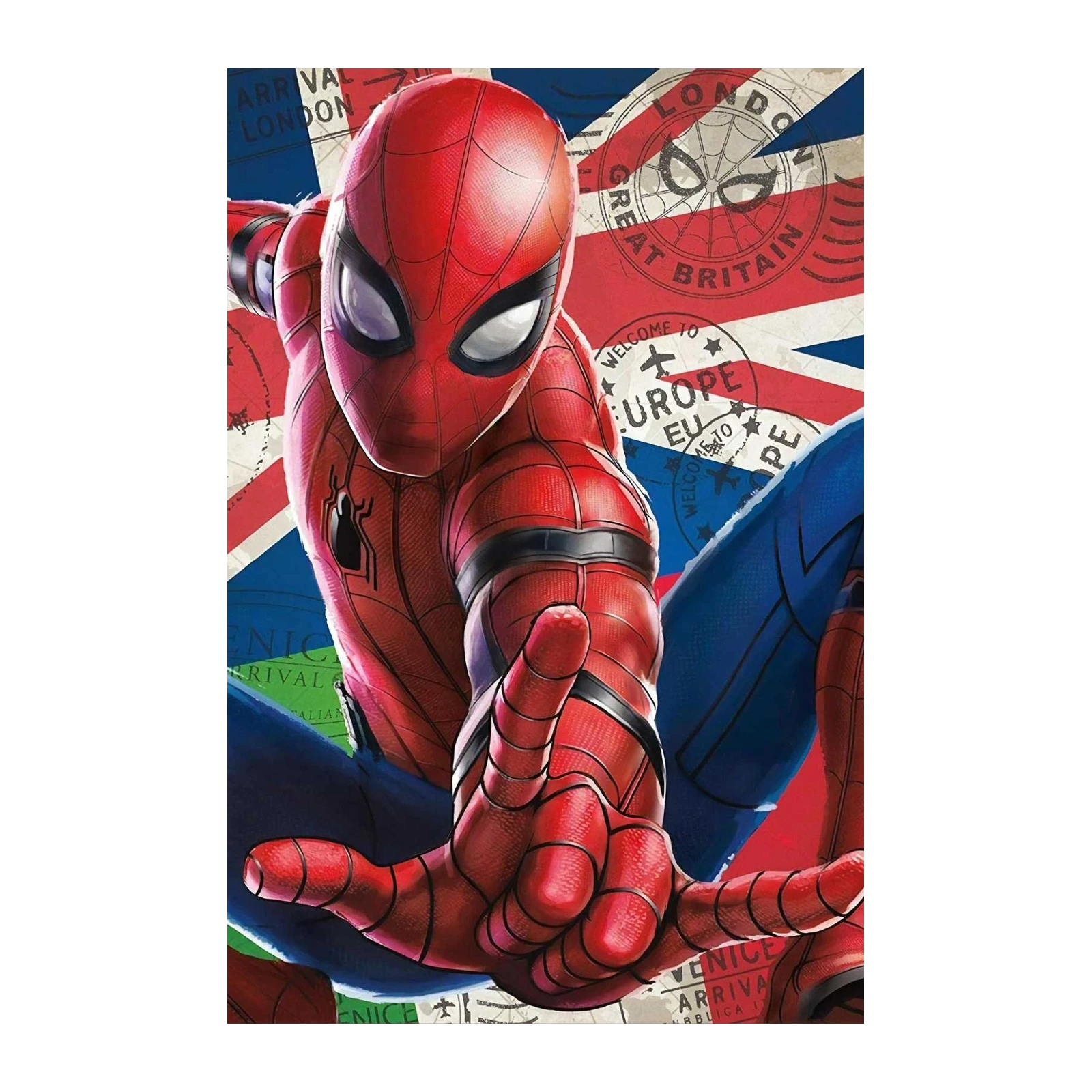 Spider-Man Europe Adventure Wall Art