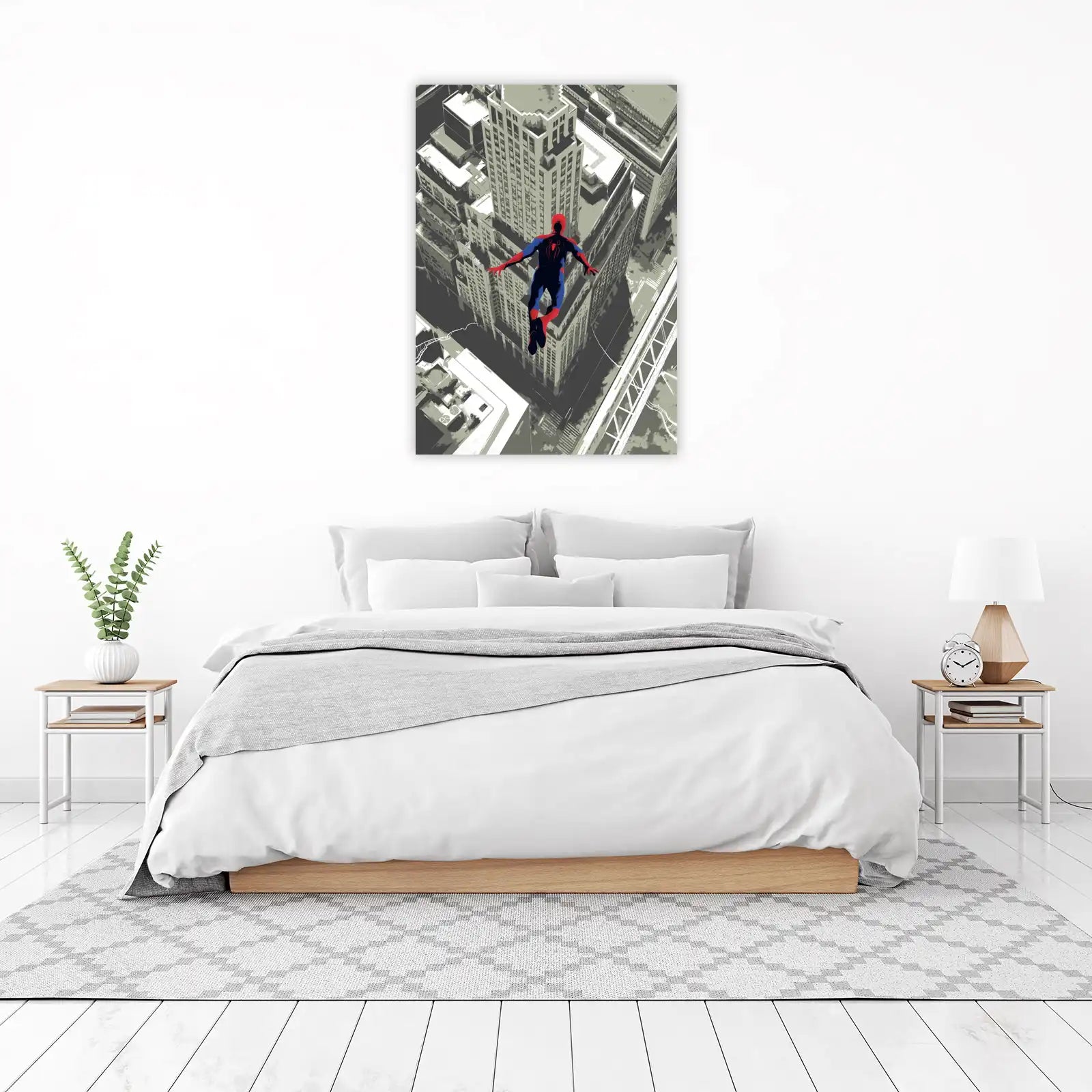 Spider-Man City Swing Wall Art