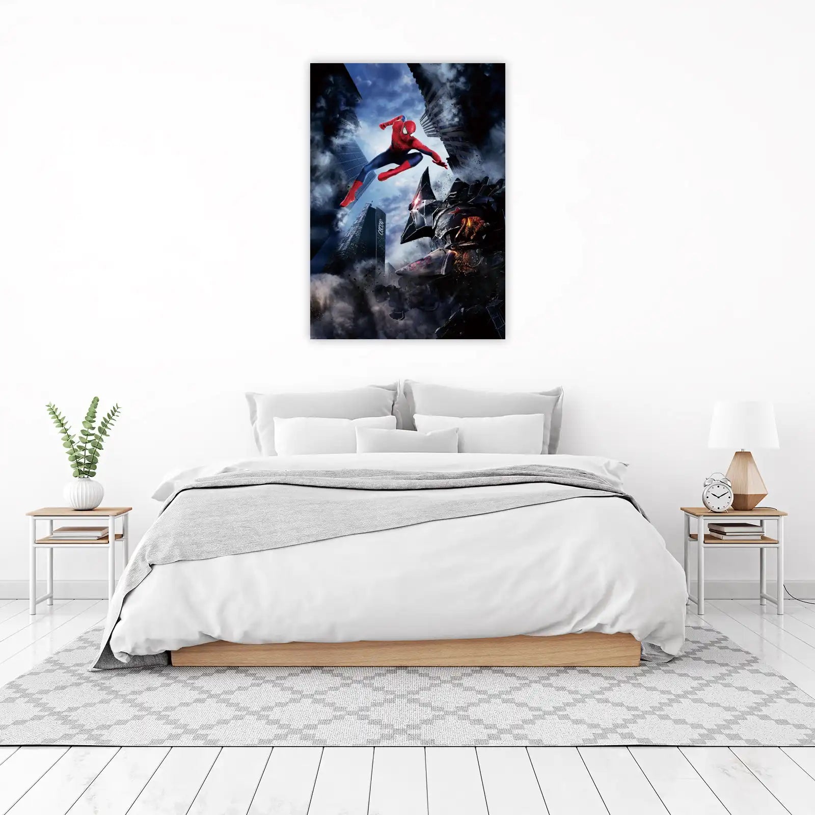 Amazing Spider-Man vs. Mech Action Wall Art