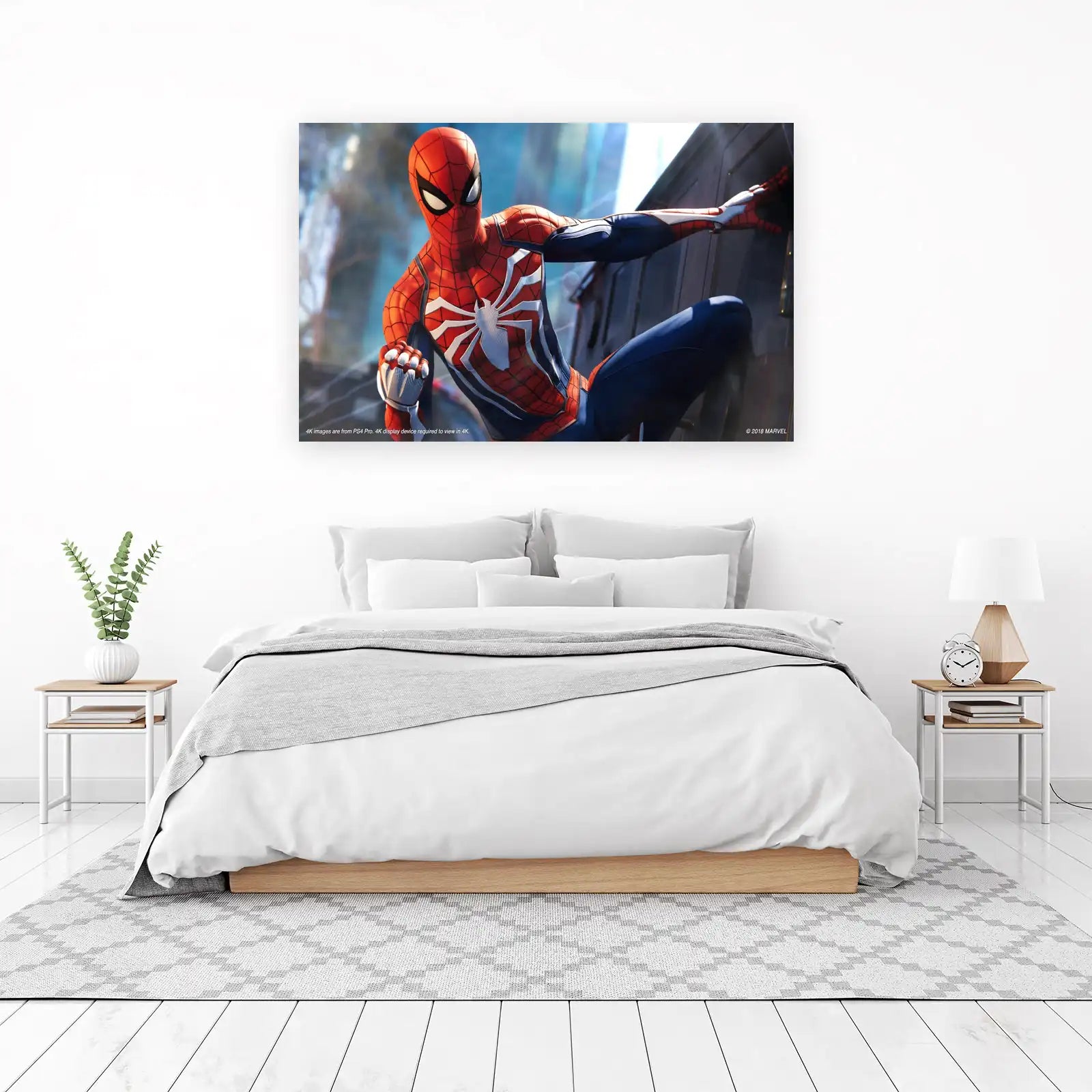 Dynamic Spider-Man Action Wall Art