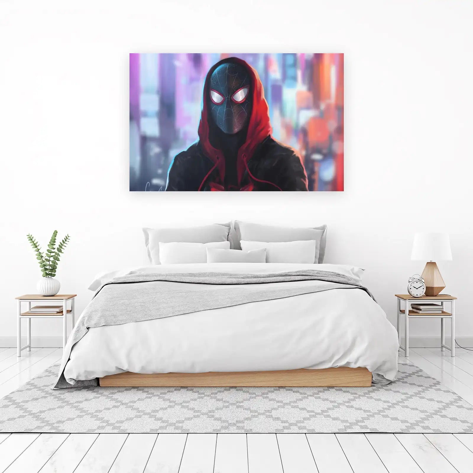 Miles Morales Hoodie Wall Art