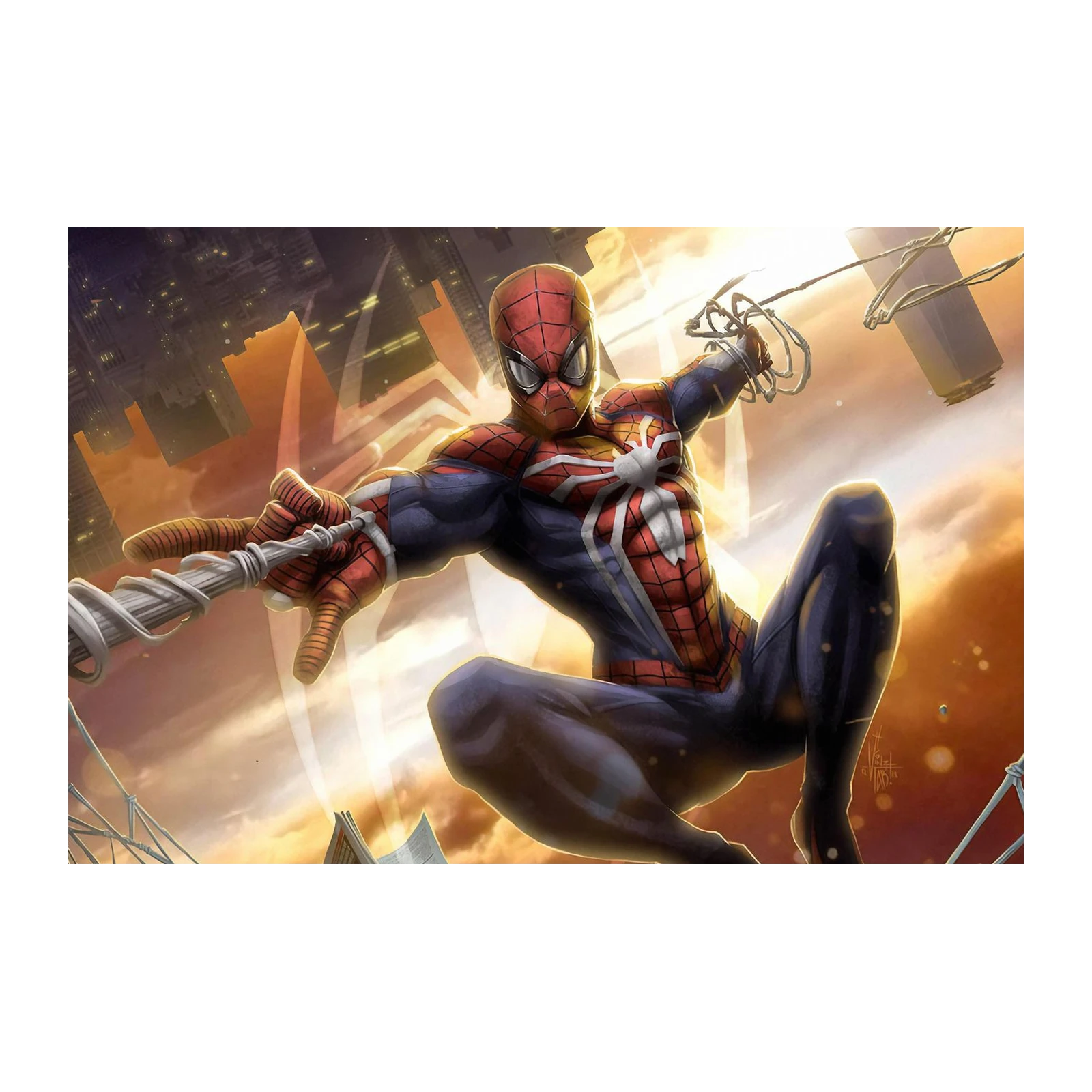 Spider-Man Dynamic Swing Wall Art