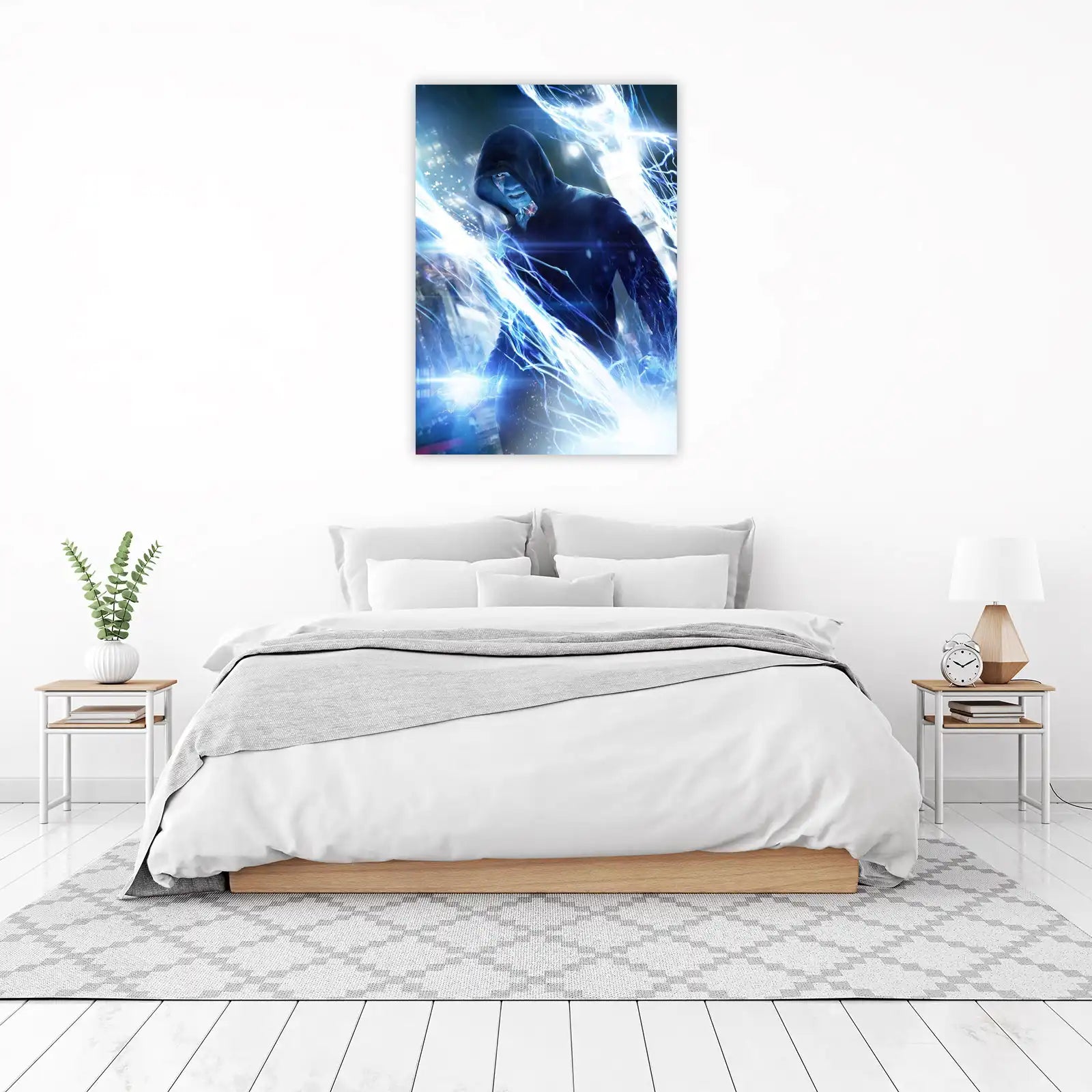 Electro's Electric Fury Wall Art