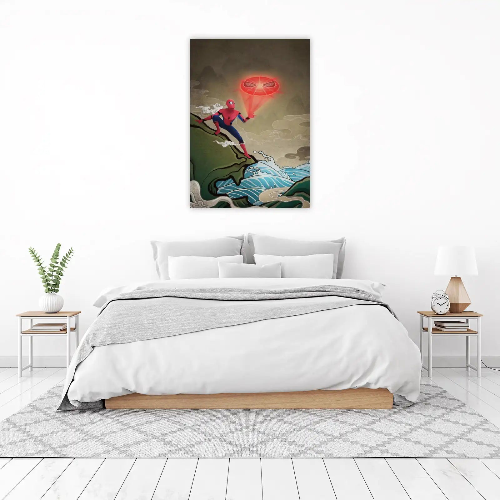 Spider-Man Oriental Art Wall Art