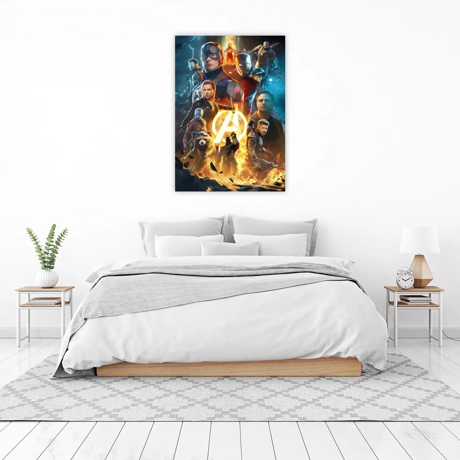 Epic Avengers Endgame Team Wall Art