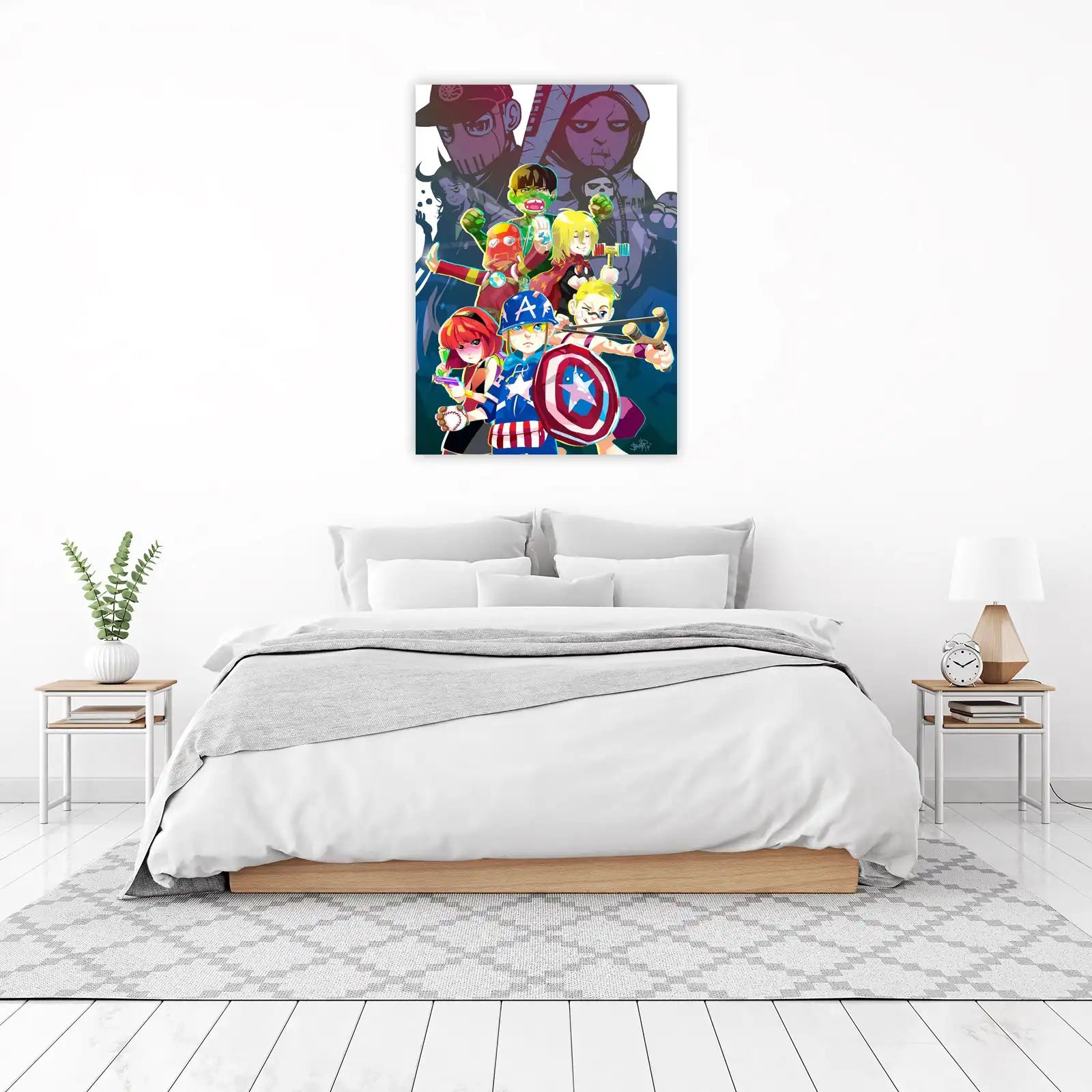 Superhero Squad Fan Art Wall Art