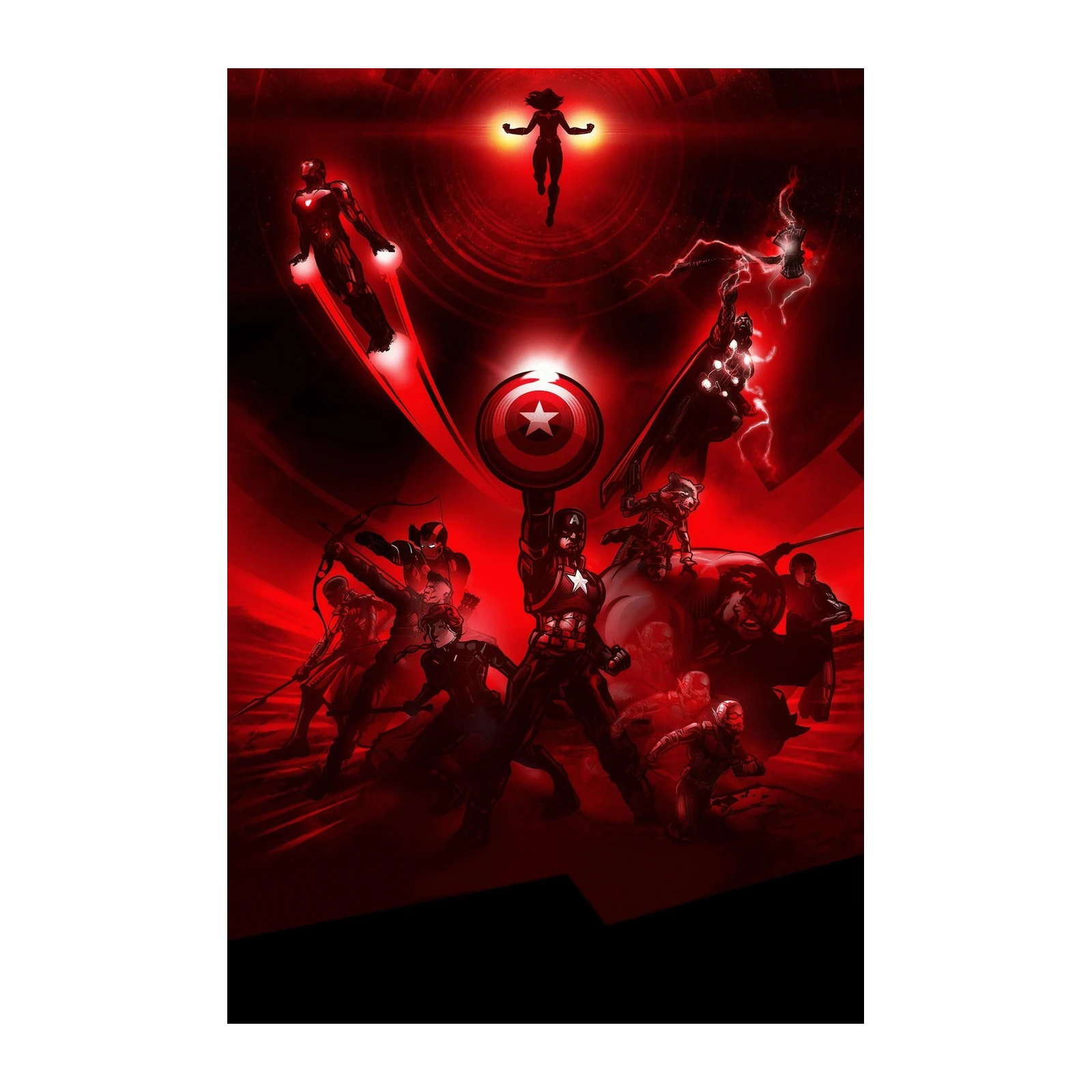 Epic Avengers Collage Wall Art
