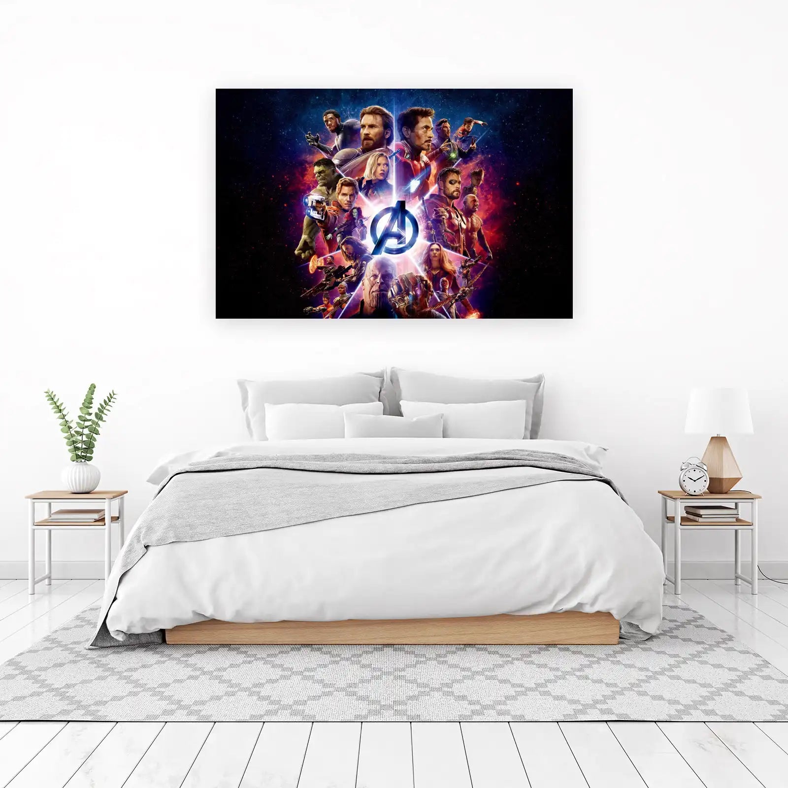 Epic Avengers Assemble Galaxy Wall Art