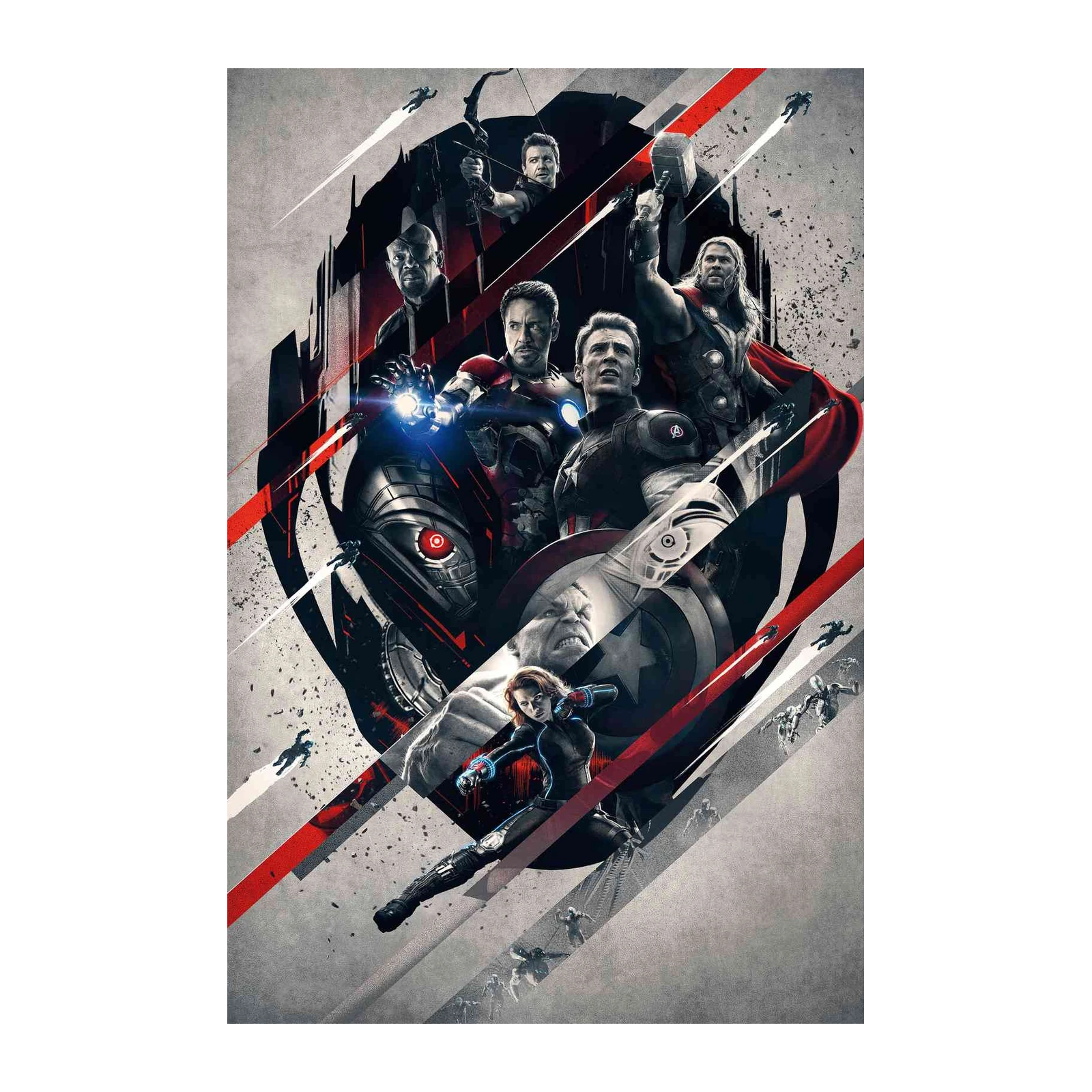 Avengers Age of Ultron Collage Wall Art
