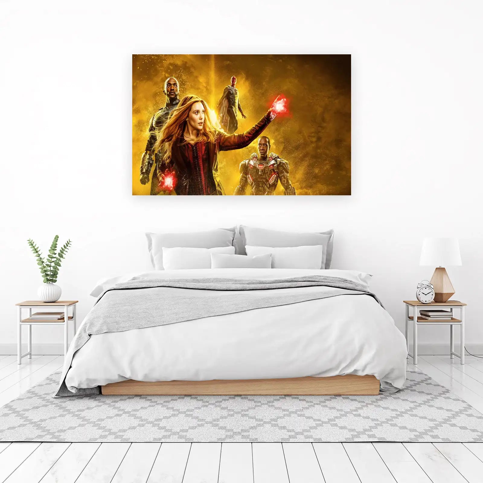 Avengers Scarlet Witch & Vision Wall Art