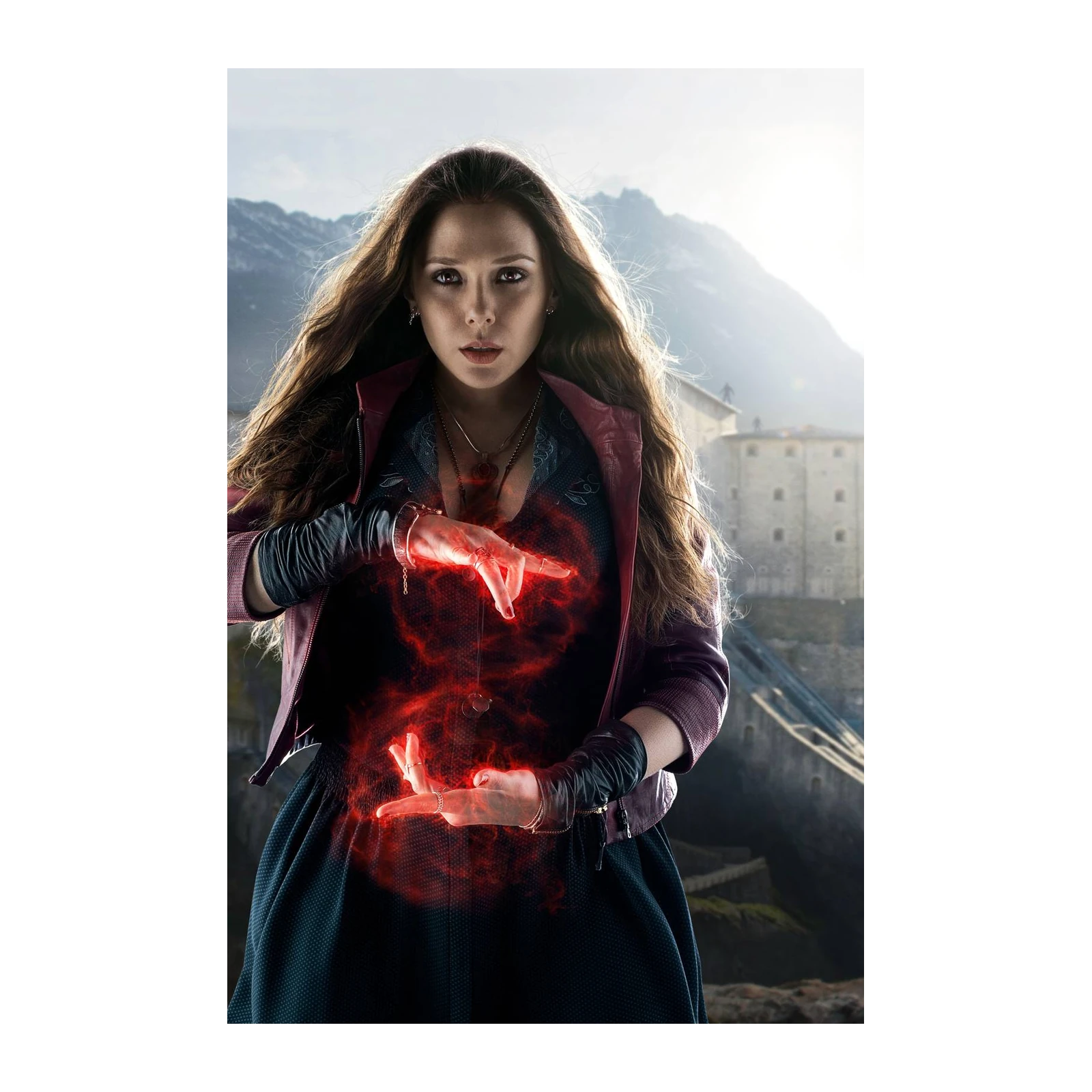 Scarlet Witch Mystic Energy Wall Art