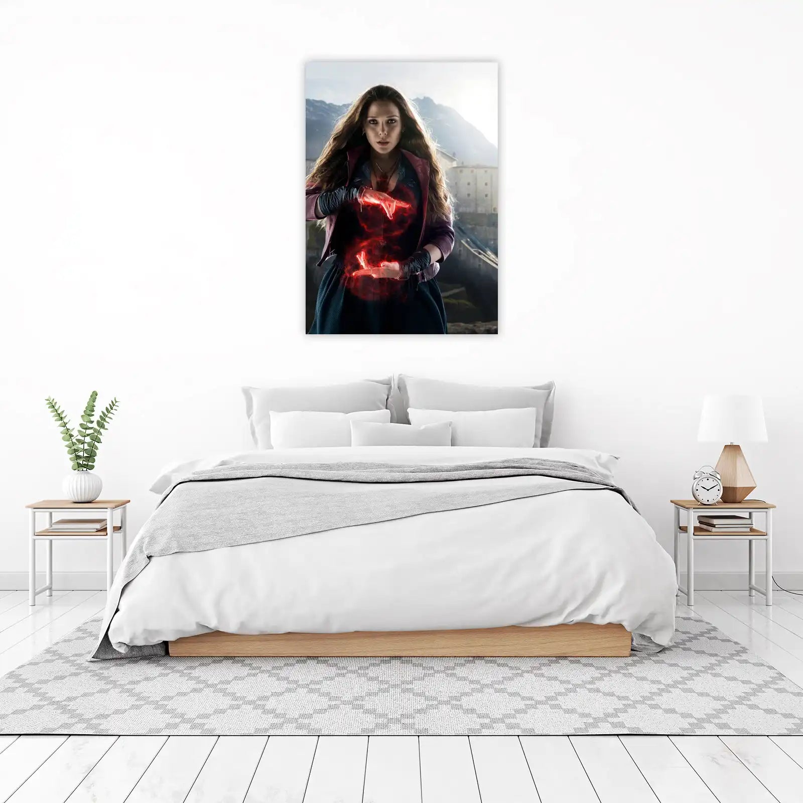 Scarlet Witch Mystic Energy Wall Art