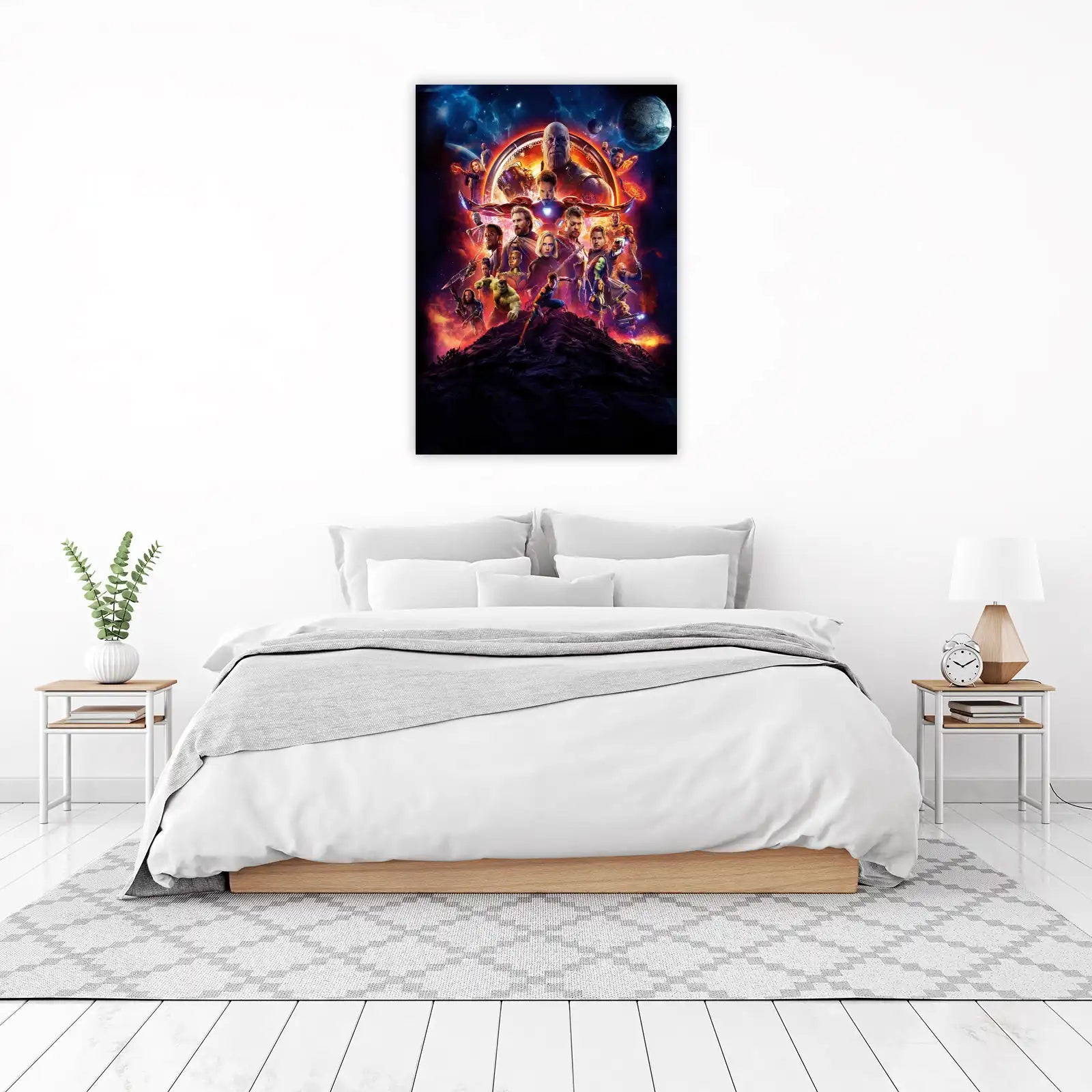 Epic Avengers Assemble Galaxy Wall Art