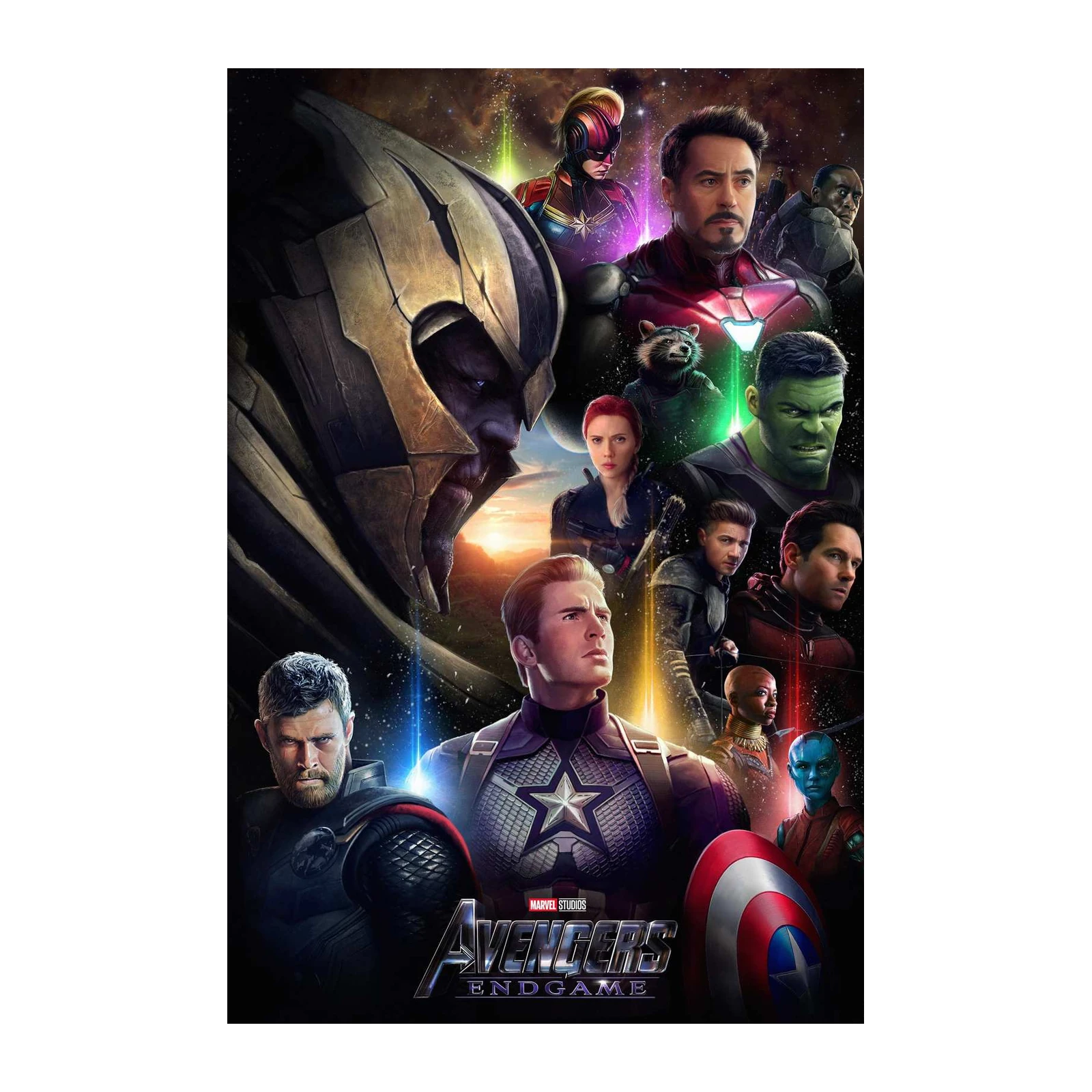 Avengers Endgame Epic Heroes Wall Art