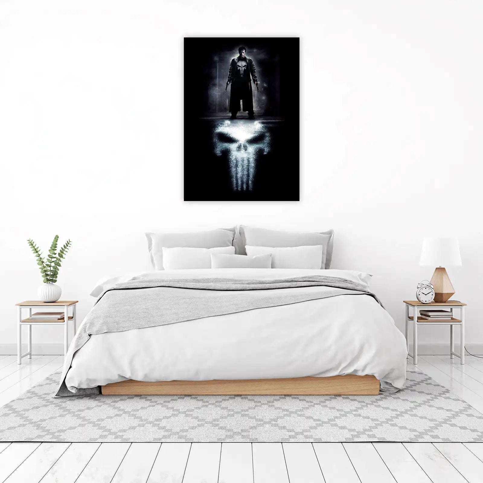 Punisher Skull Dark Hero Wall Art