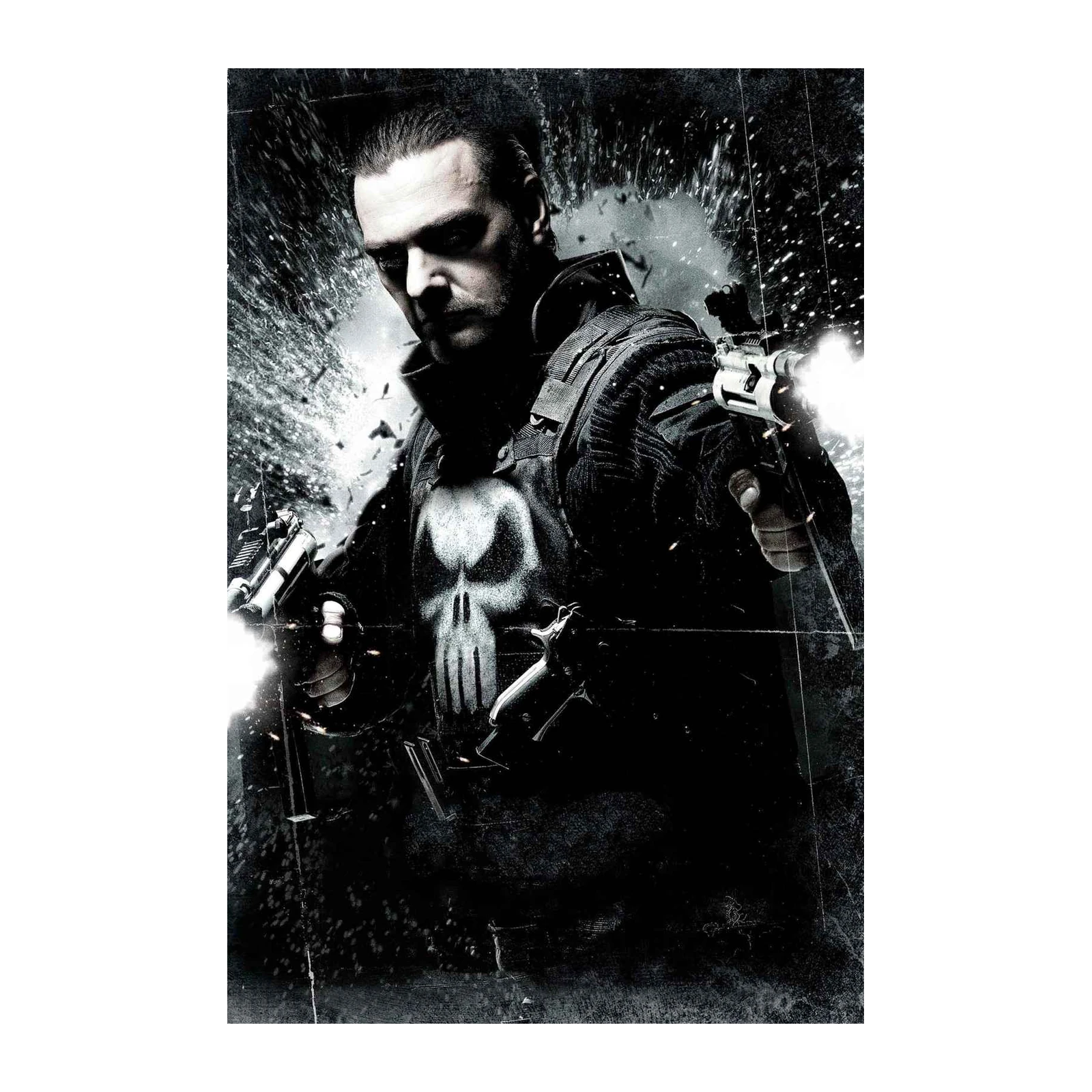 Punisher Skull Action Wall Art