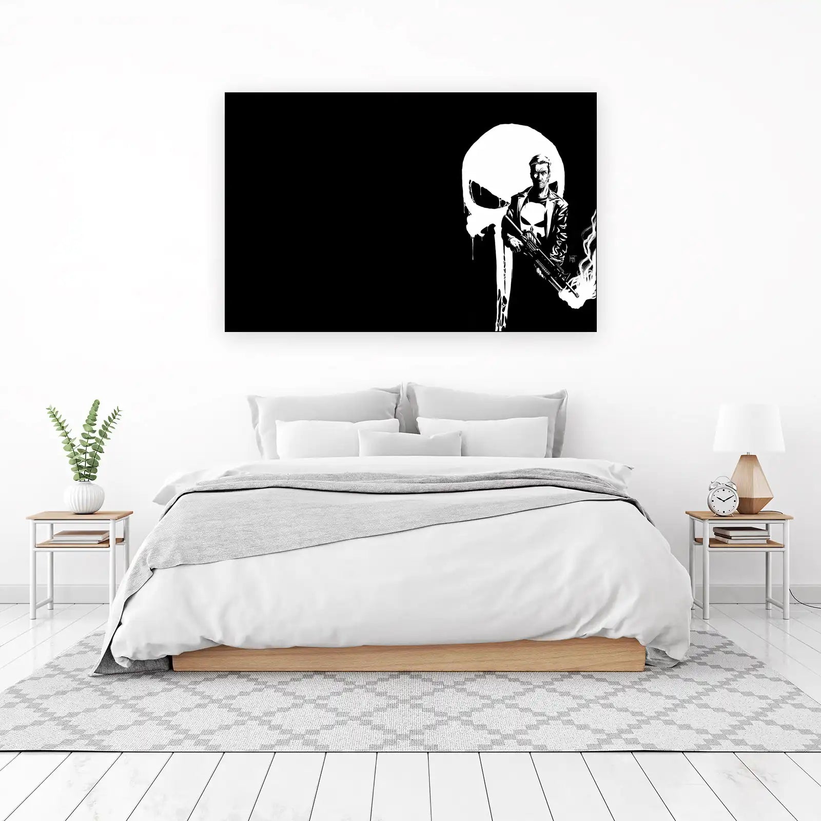 Punisher Skull Vigilante Wall Art