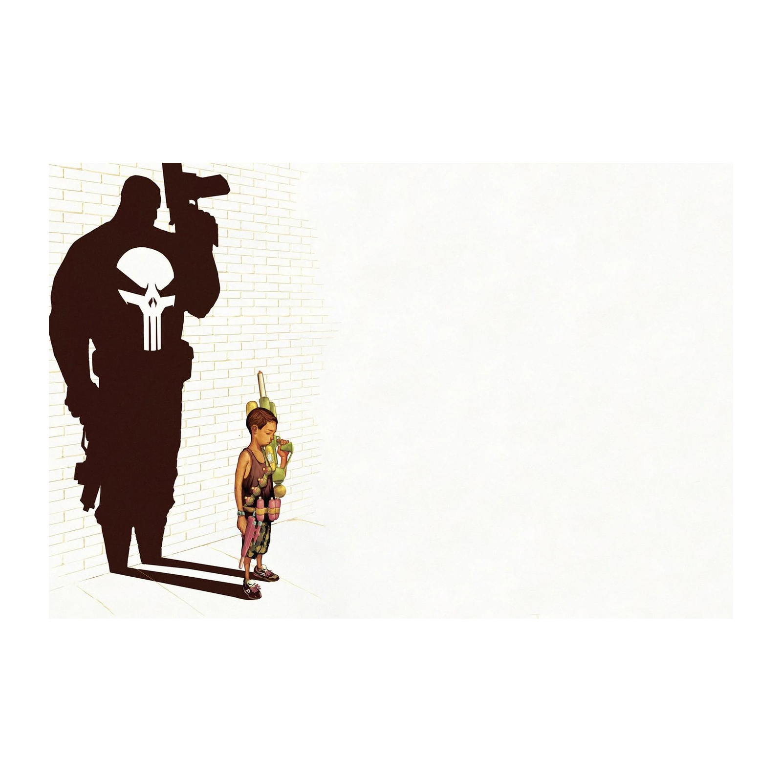 Punisher Shadow Boy Wall Art