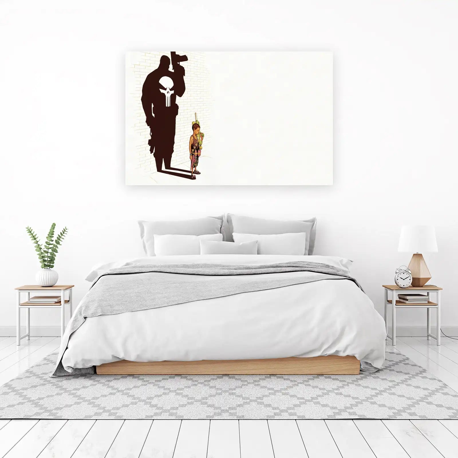 Punisher Shadow Boy Wall Art