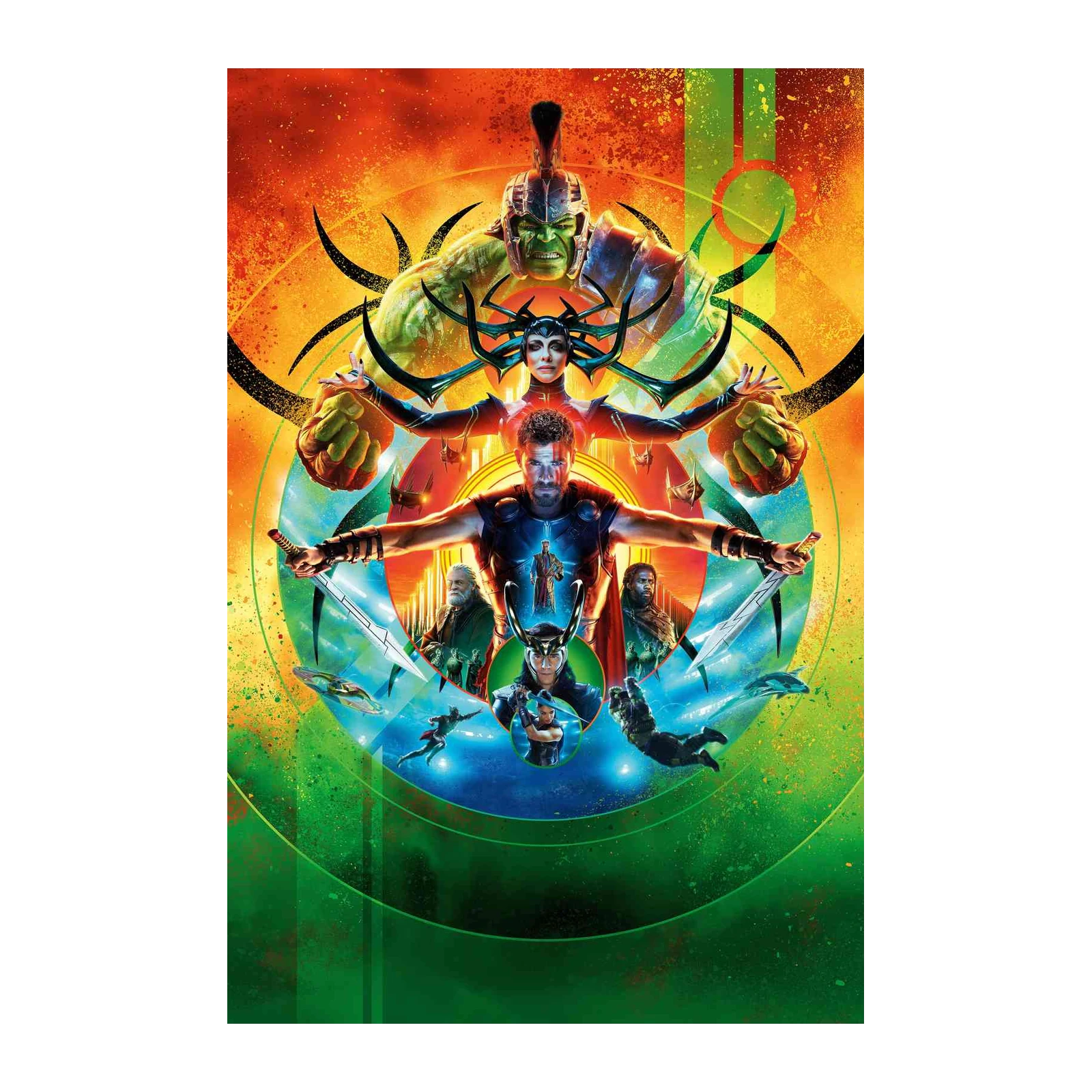 Thor Ragnarok Epic Movie Poster Wall Art
