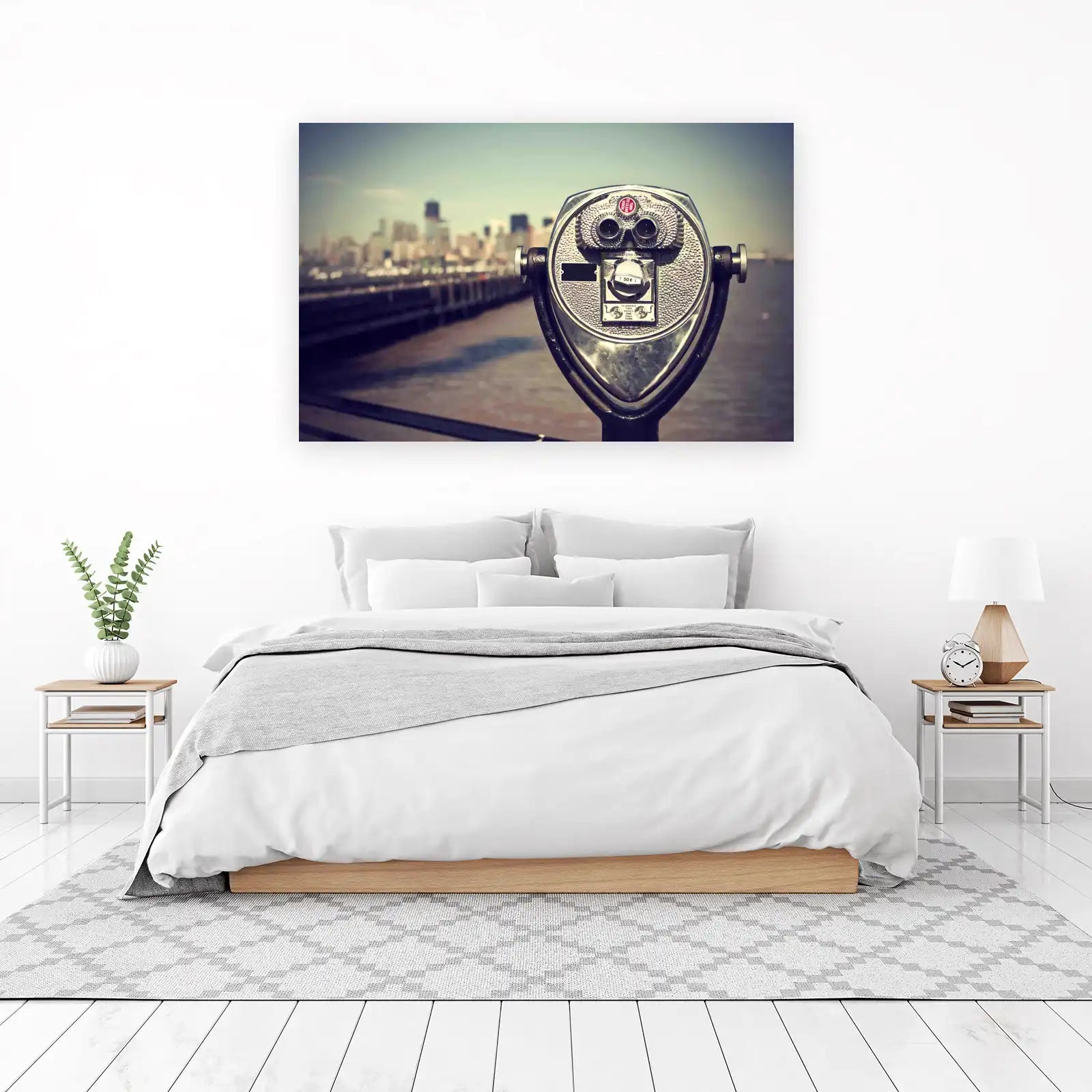 City Viewfinder & Skyline Wall Art