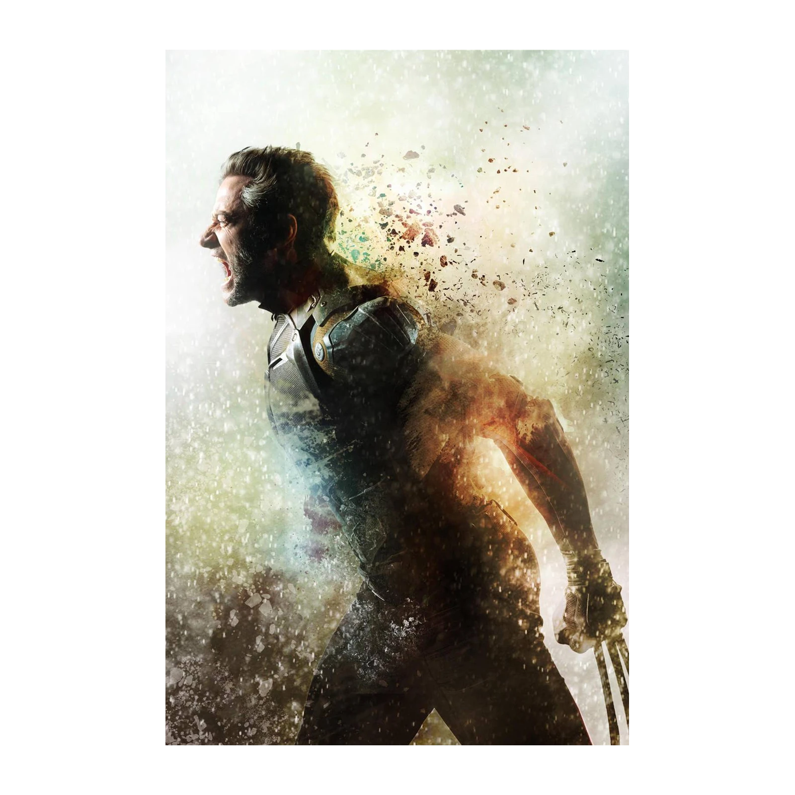 Ferocious Wolverine Rage Wall Art