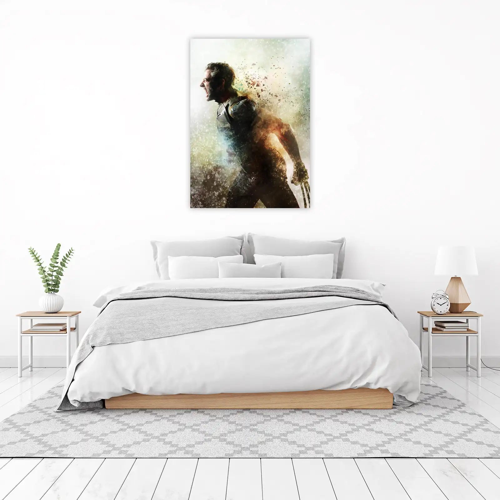 Ferocious Wolverine Rage Wall Art