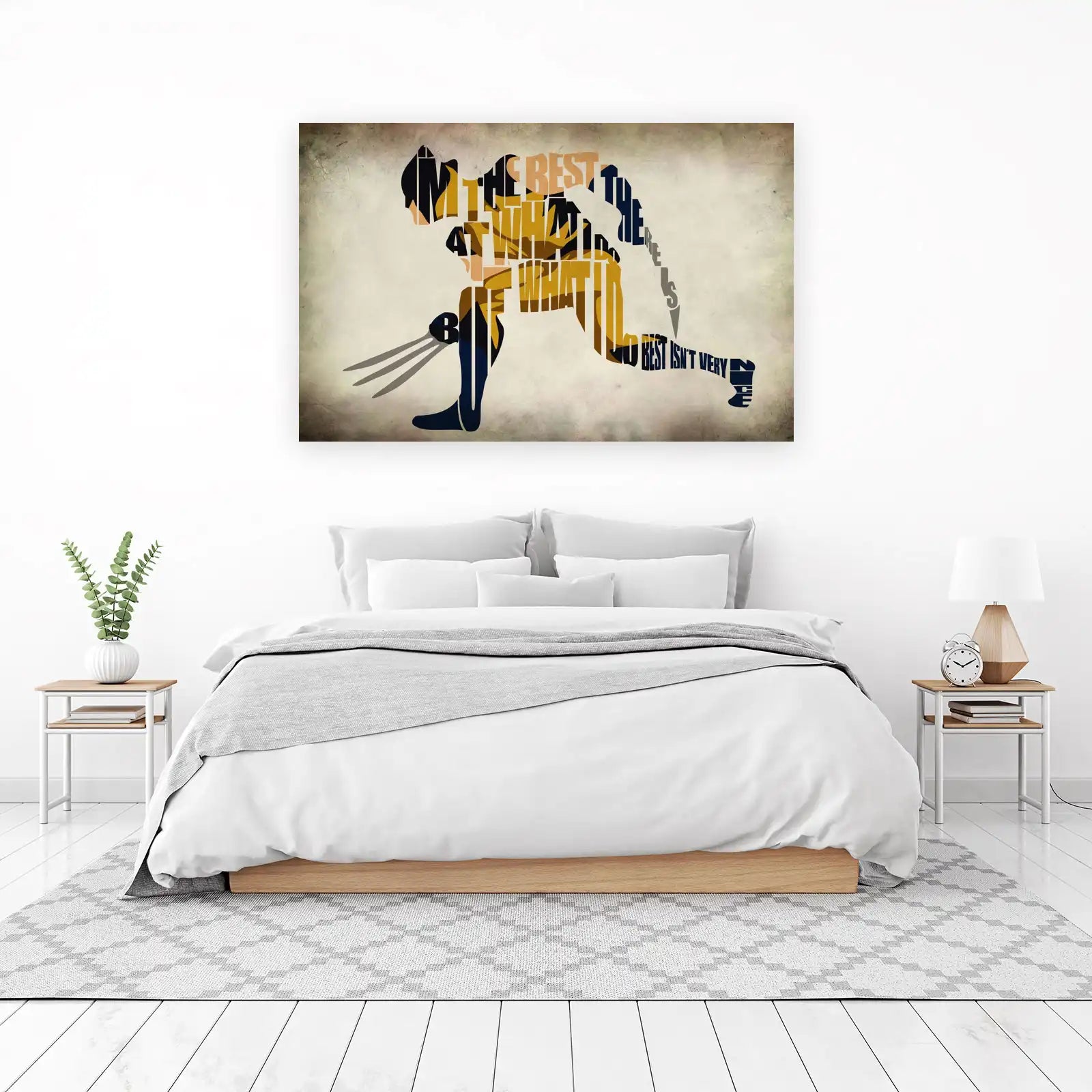 Wolverine "Best There Is" Quote Art Wall Art