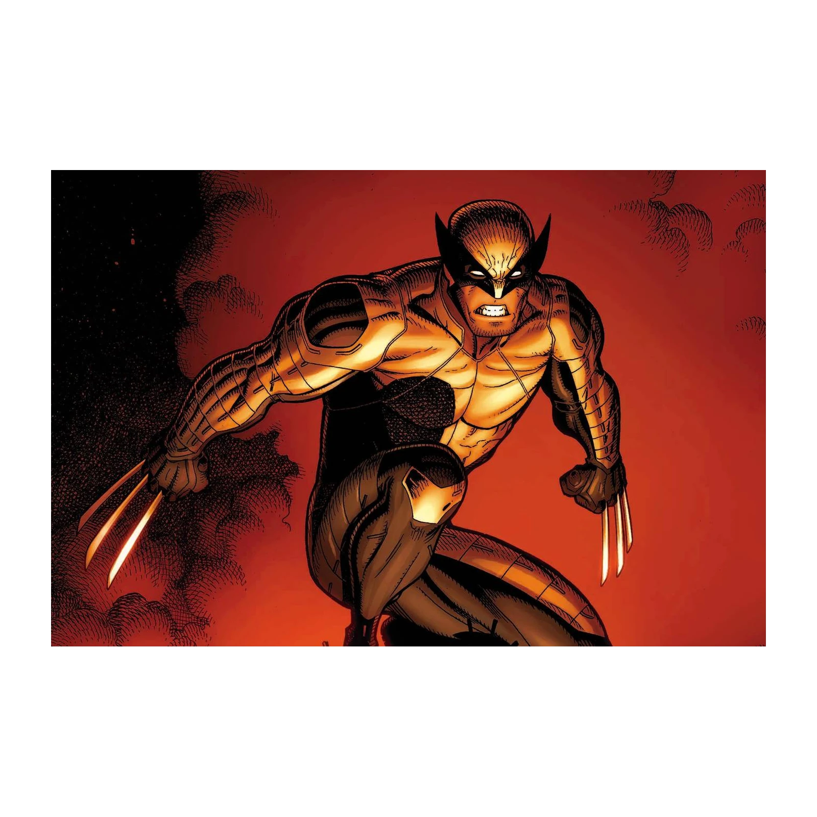 Wolverine "Snikt!" Comic Wall Art