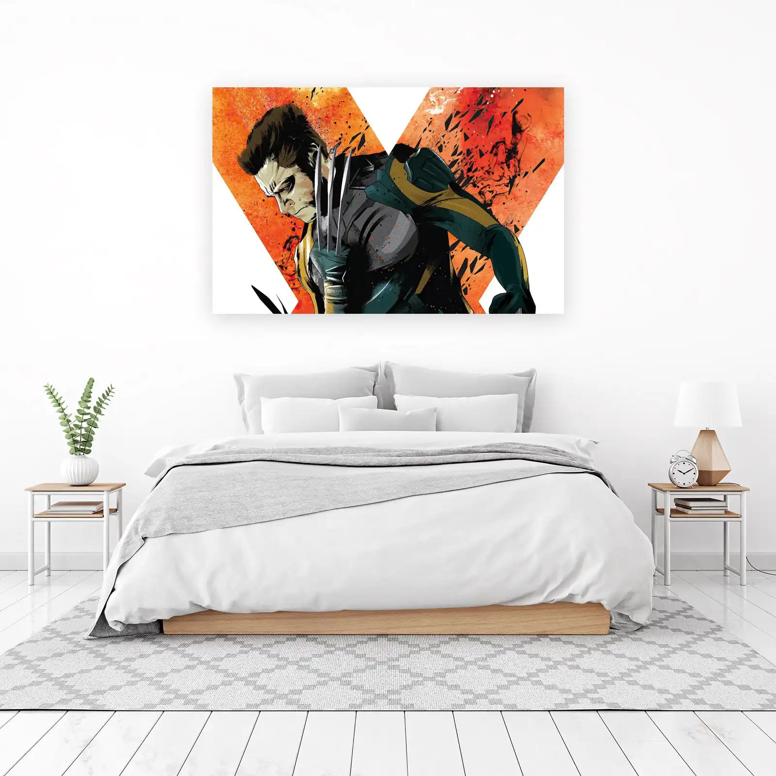 Wolverine "X-Force" Comic Style Wall Art