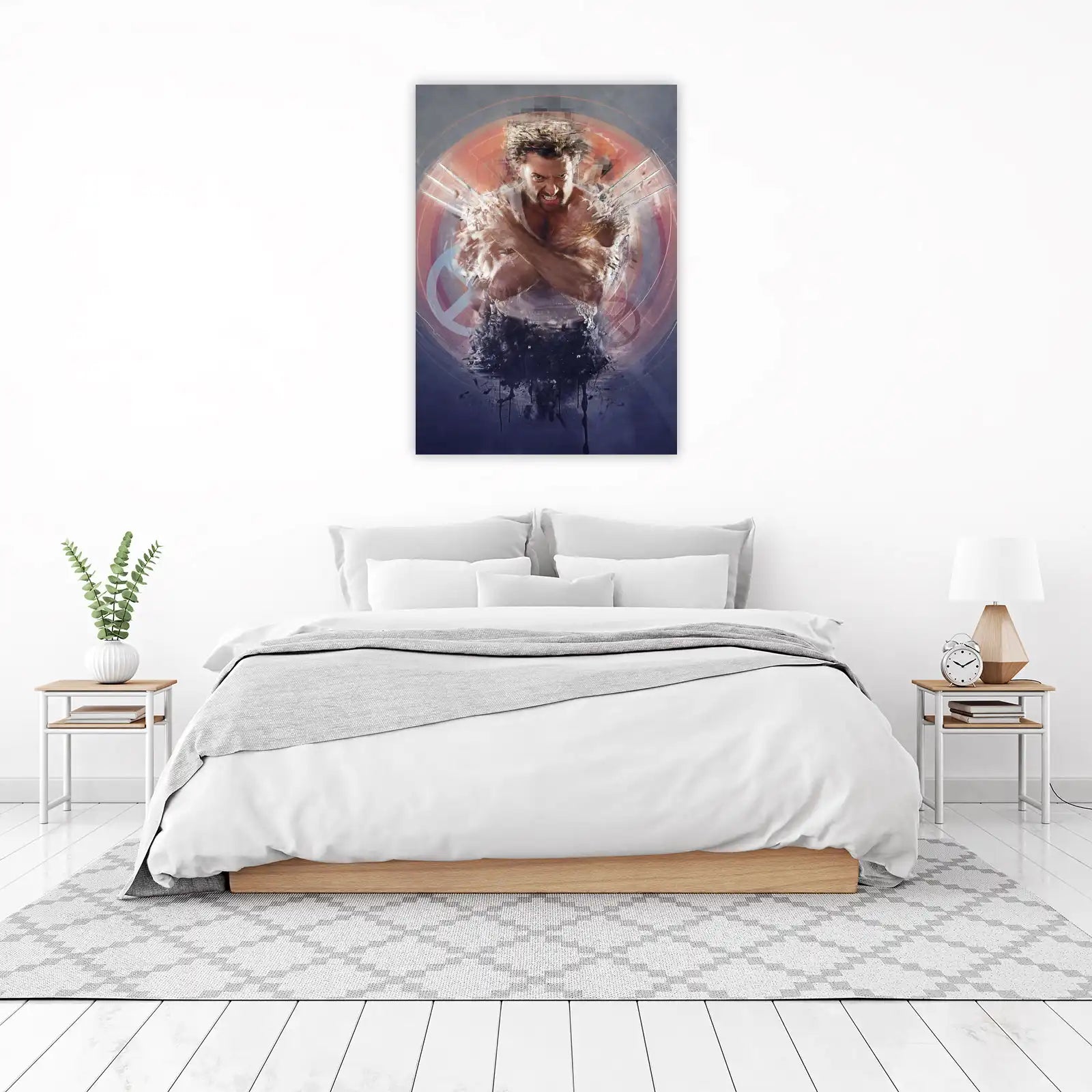 Wolverine Furious Roar Wall Art