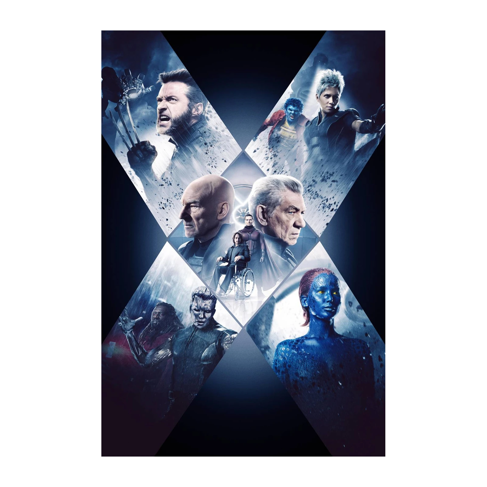 X-Men Cinematic Collage Wall Art