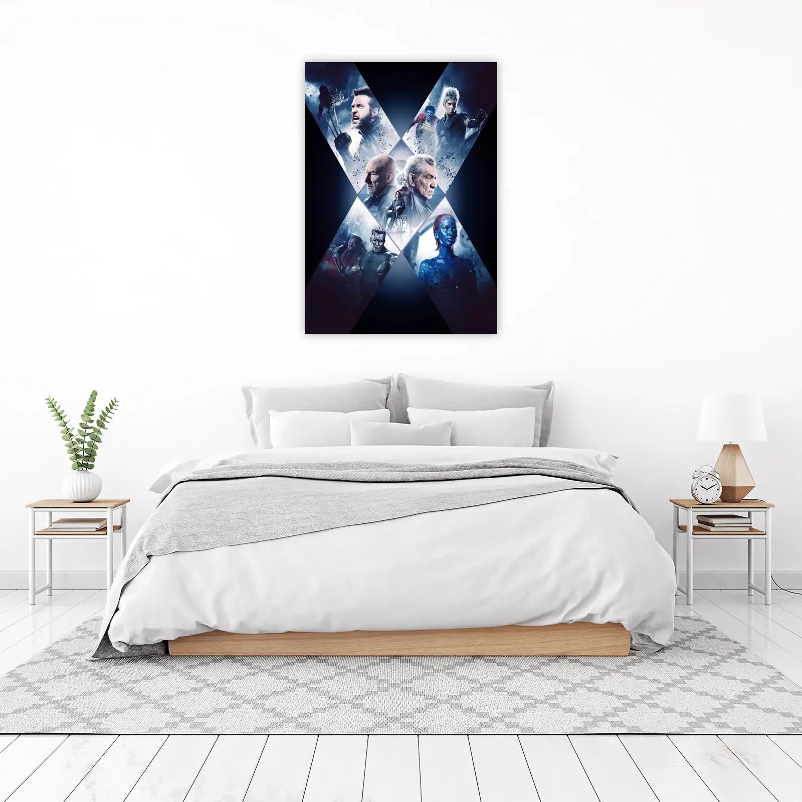 X-Men Cinematic Collage Wall Art