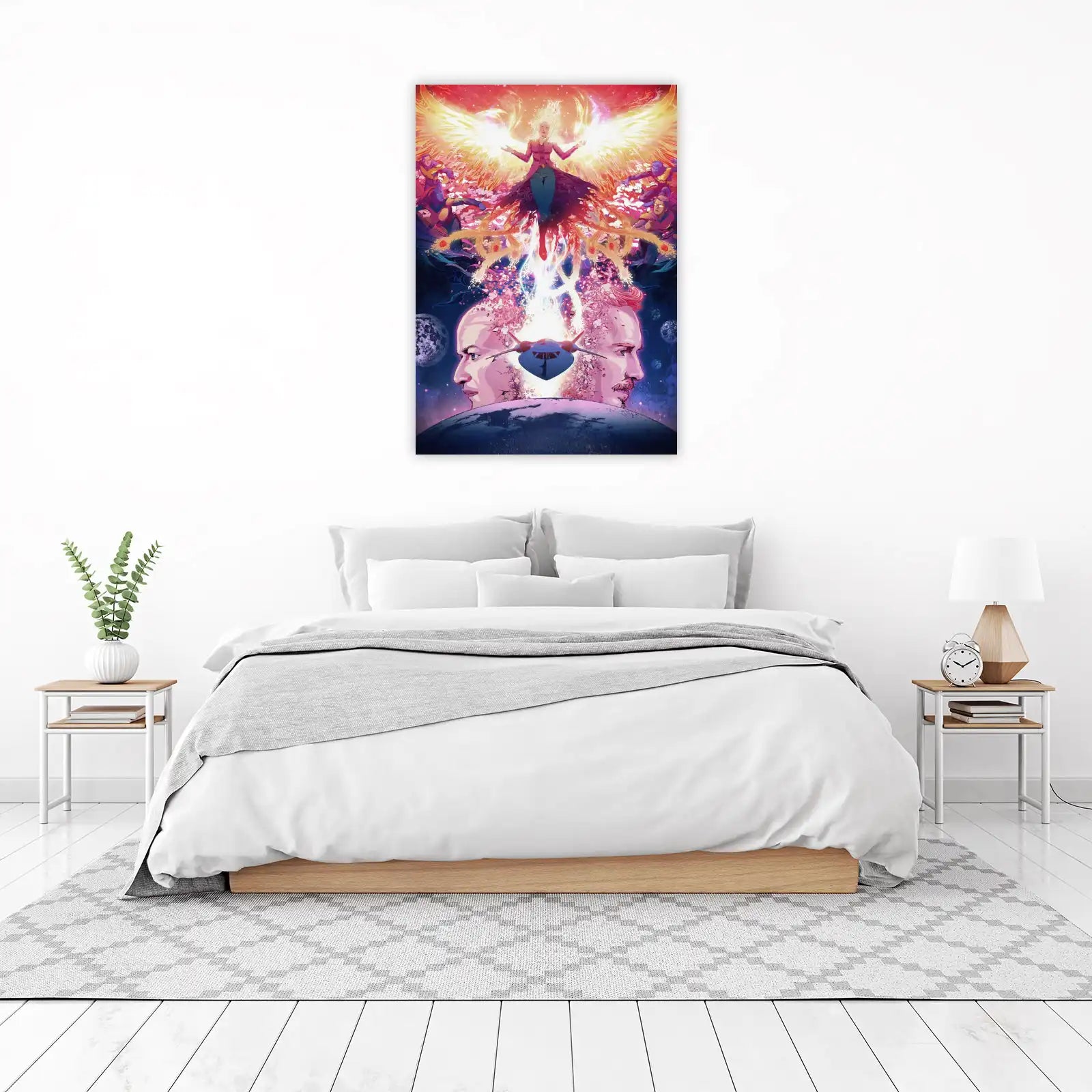 Cosmic Phoenix Saga Wall Art
