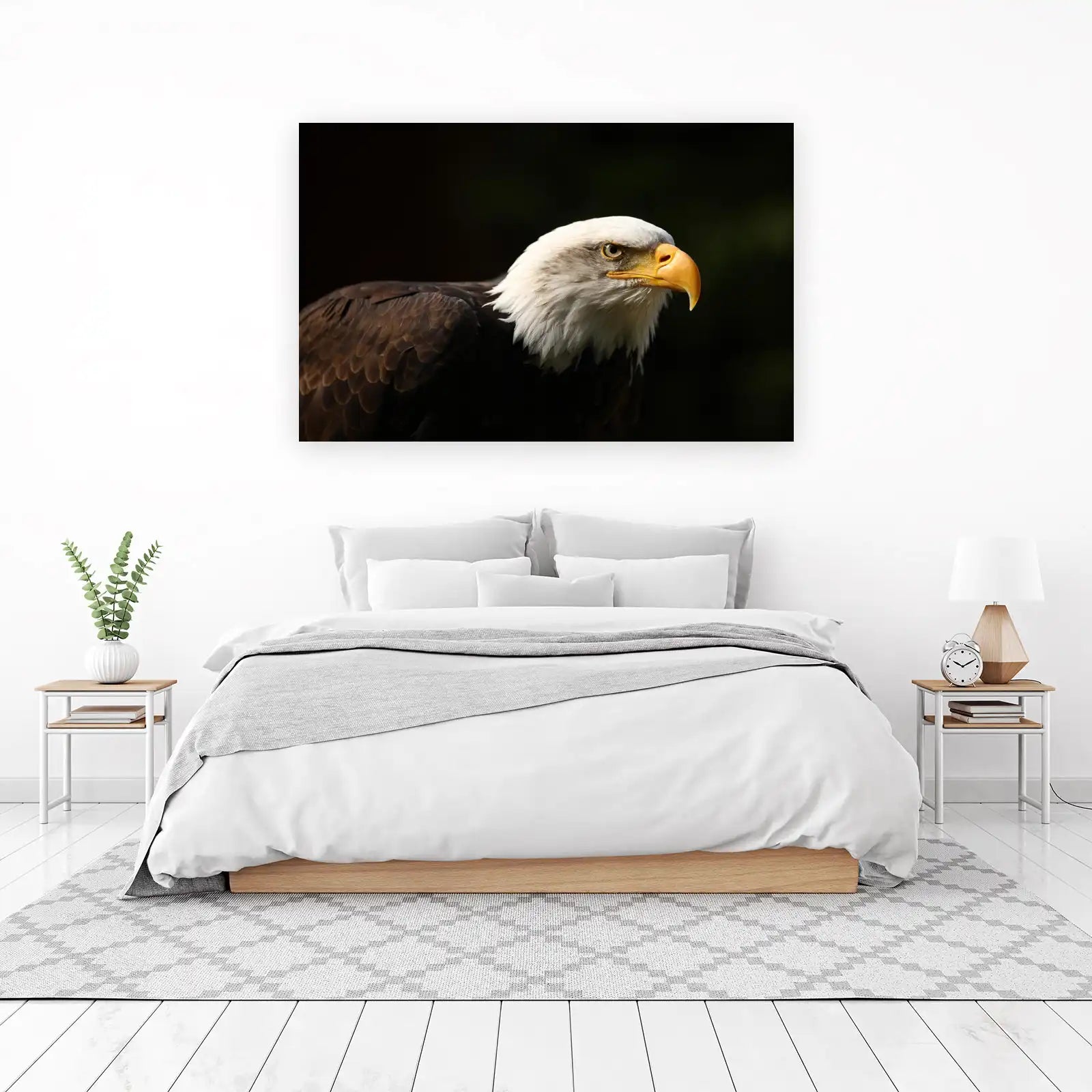 Majestic Eagle Portrait Wall Art