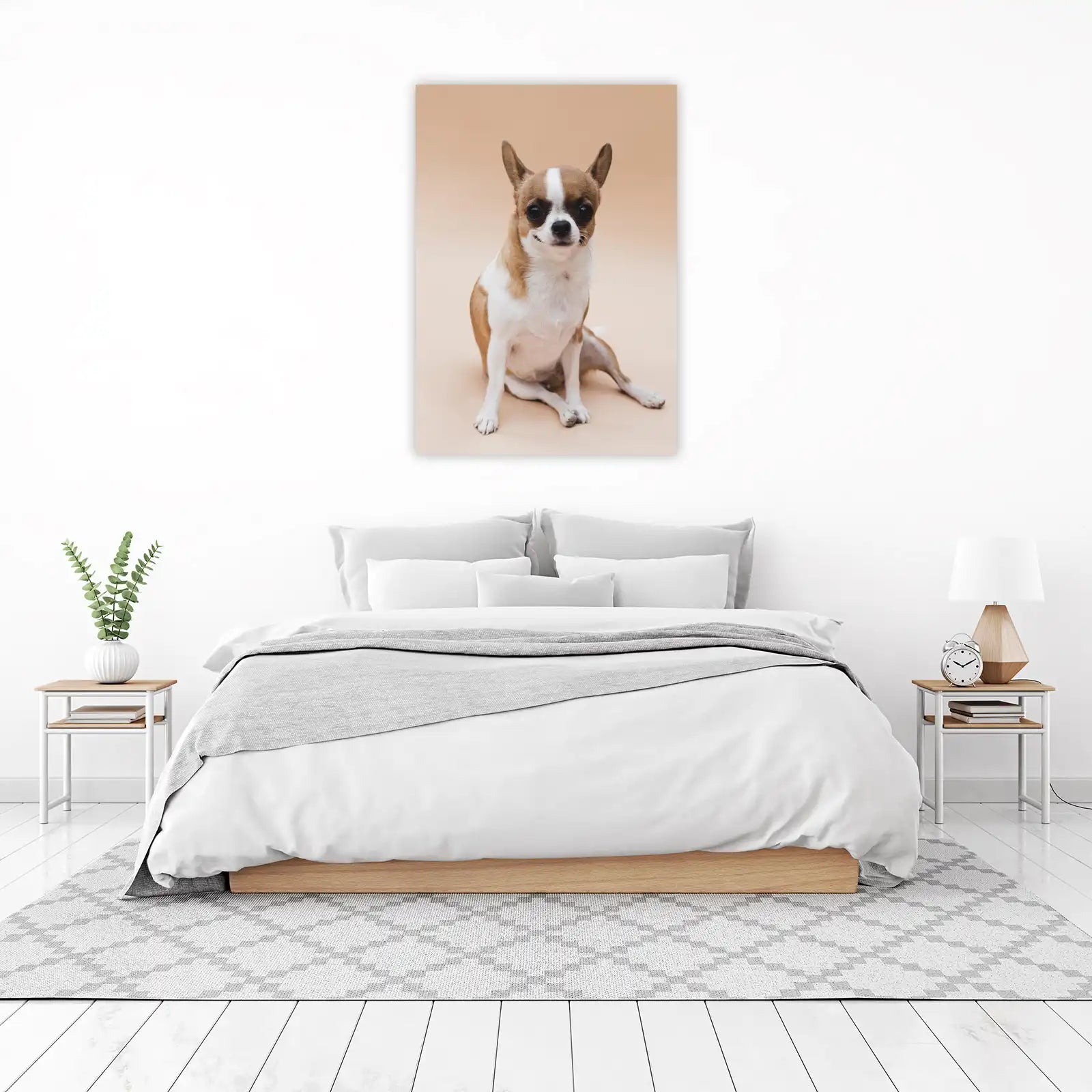 Charming Chihuahua Portrait Wall Art