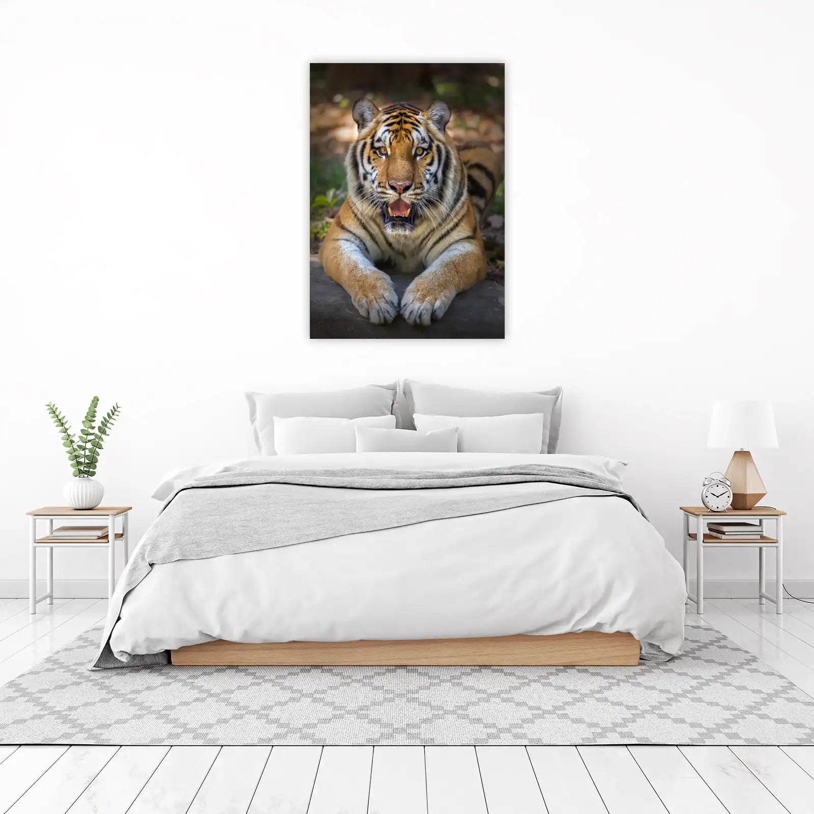 Majestic Tiger Roar Wall Art