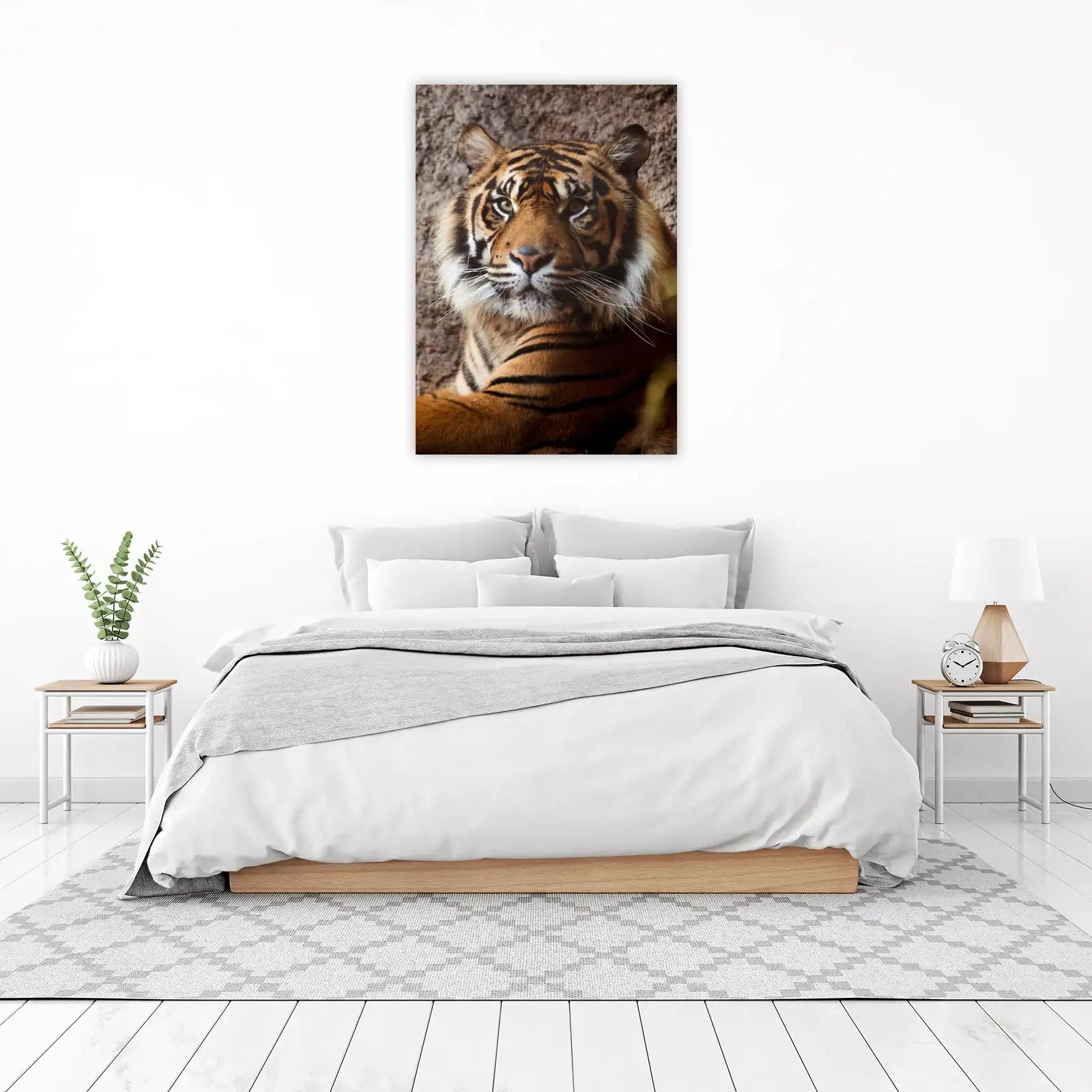 Majestic Tiger Portrait Wall Art