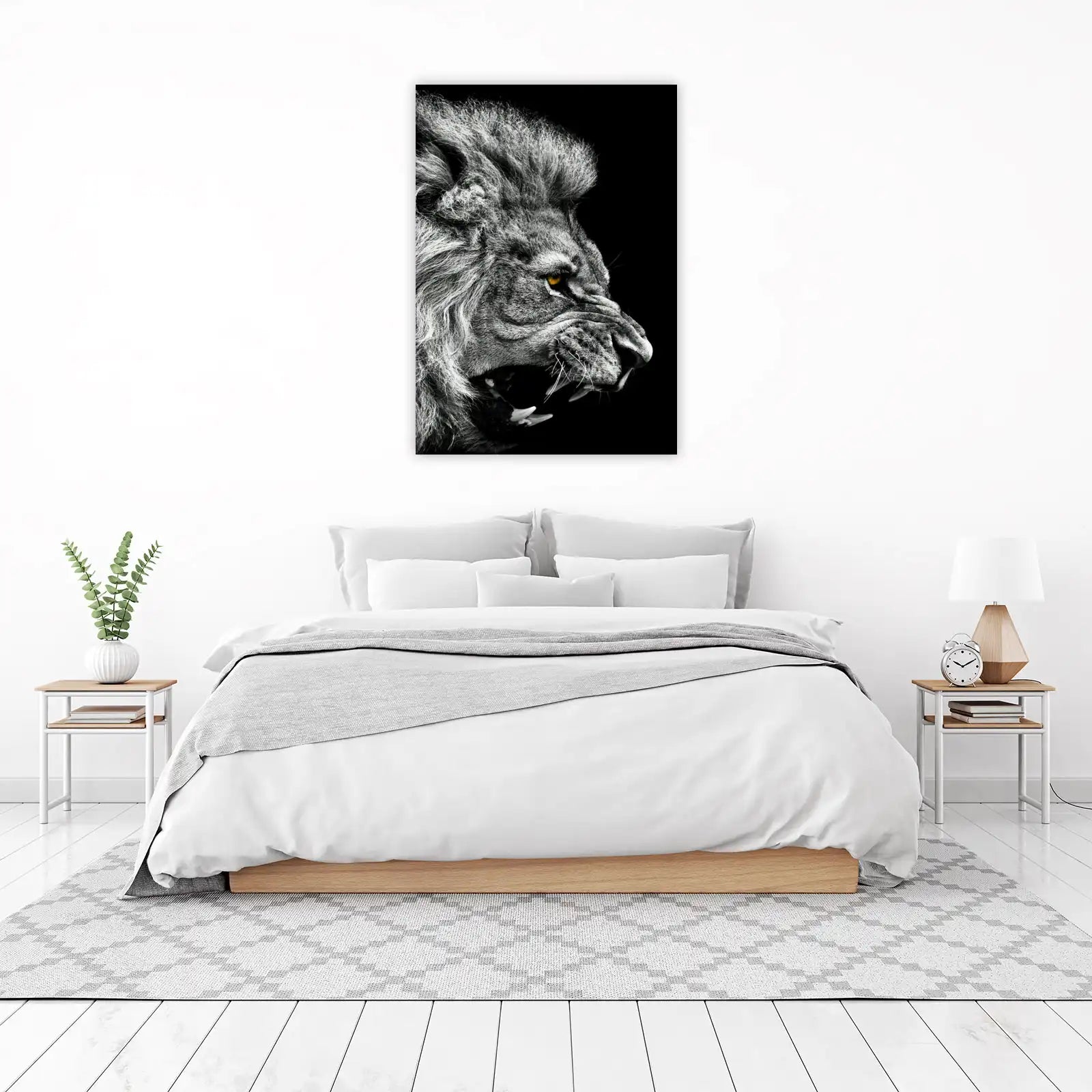 Roaring Lion Majestic Power Wall Art