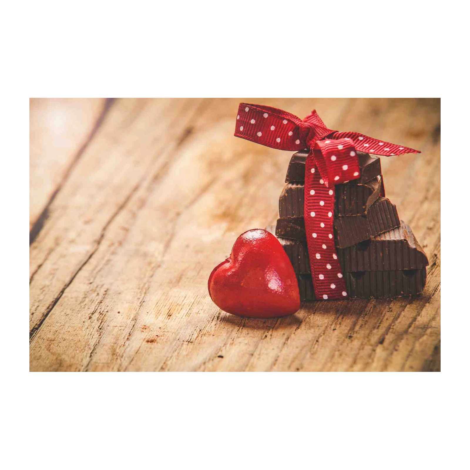 Sweet Valentine Chocolate Heart Wall Art