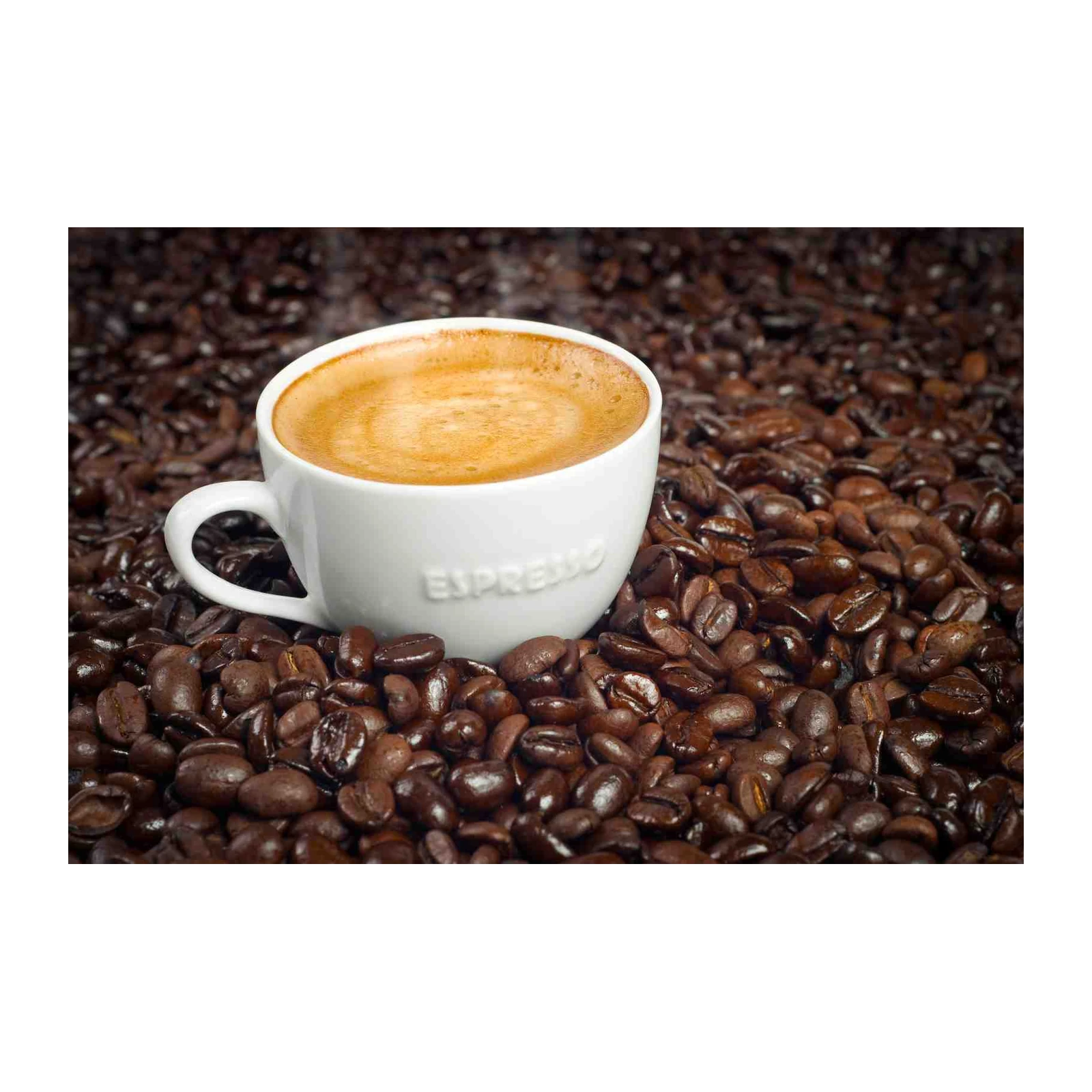 Aromatic Espresso Coffee Beans Wall Art