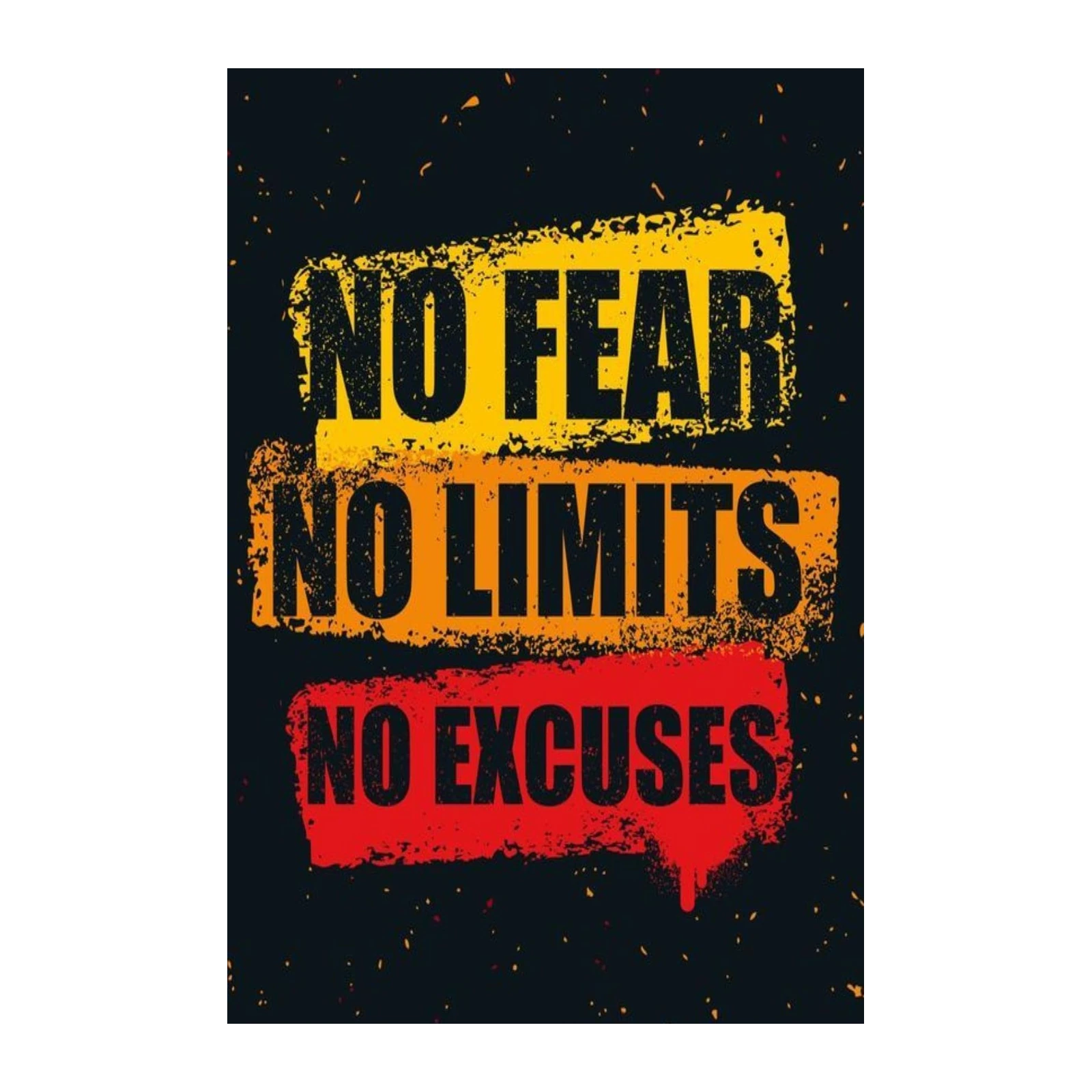 Inspirational Motivational Quotes Wall Art