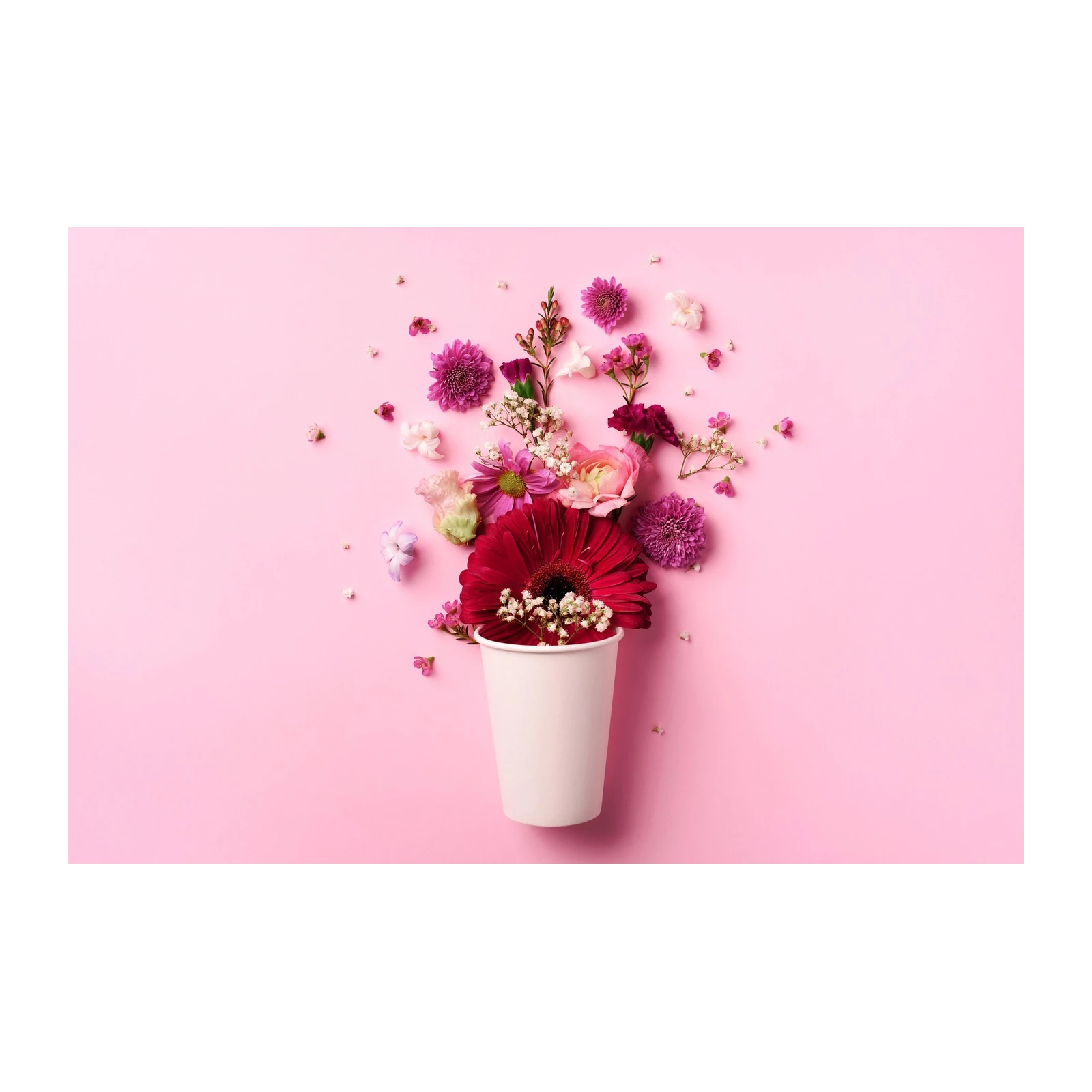 Vibrant Floral Delight Wall Art