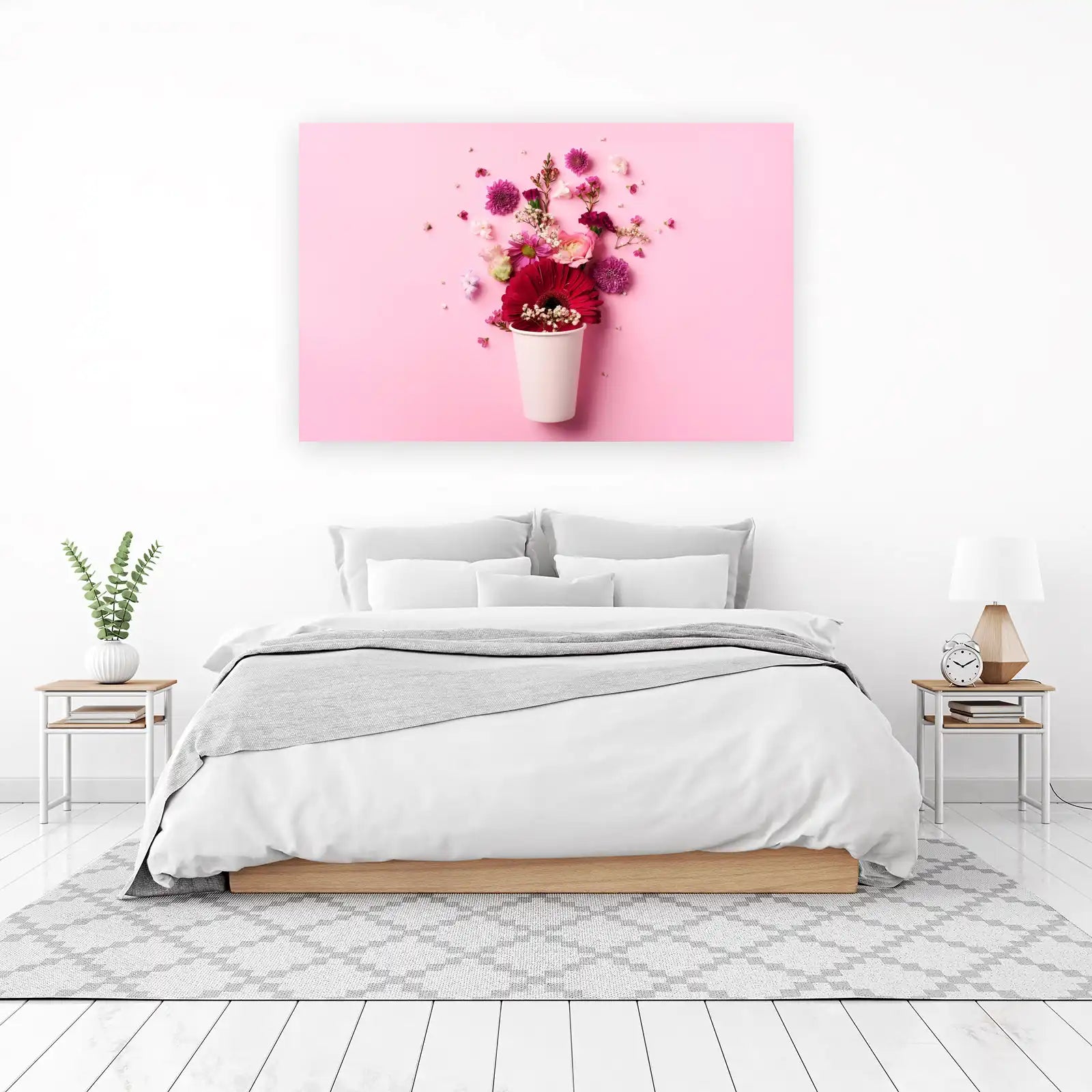 Vibrant Floral Delight Wall Art