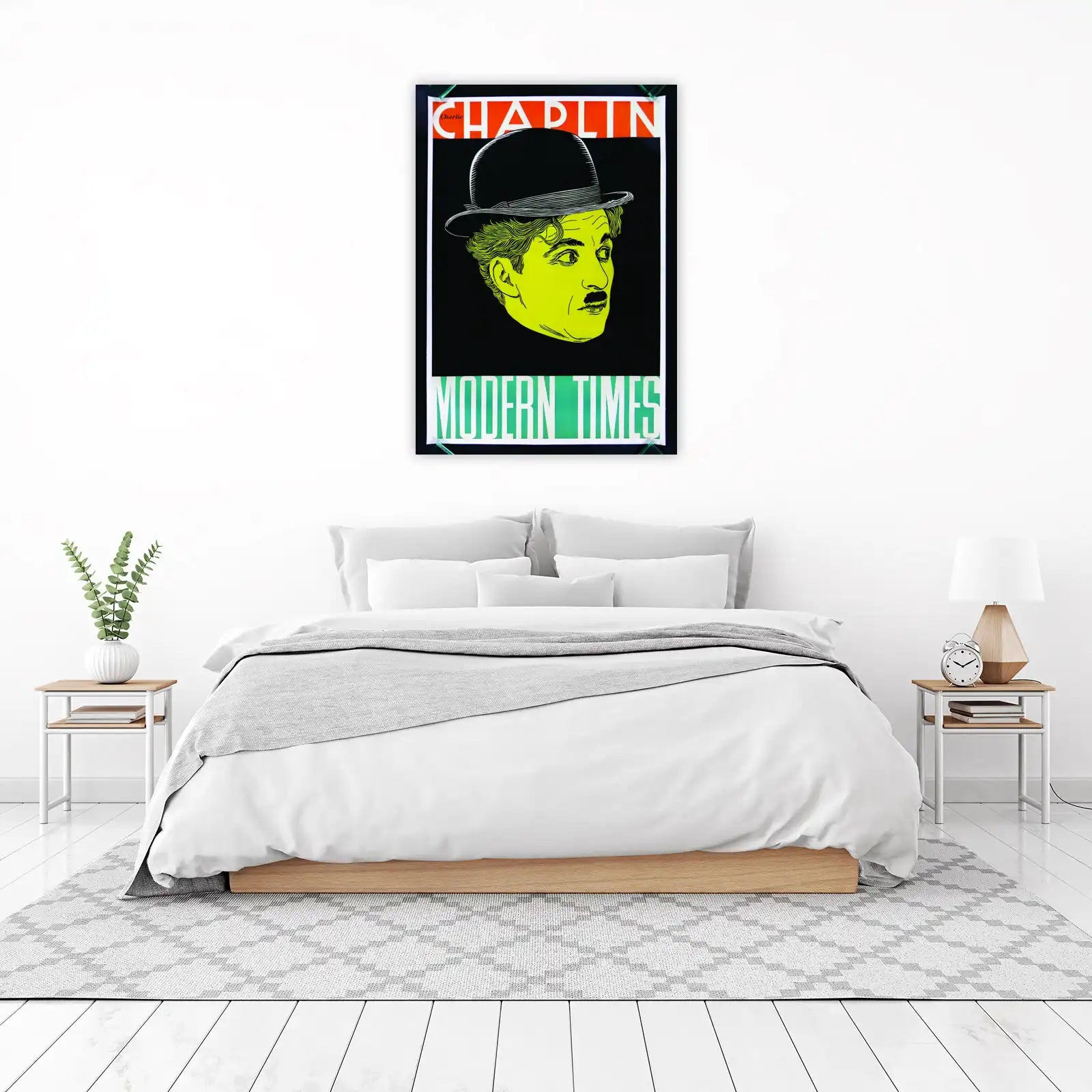 Charlie Chaplin Modern Times Pop Art Wall Art