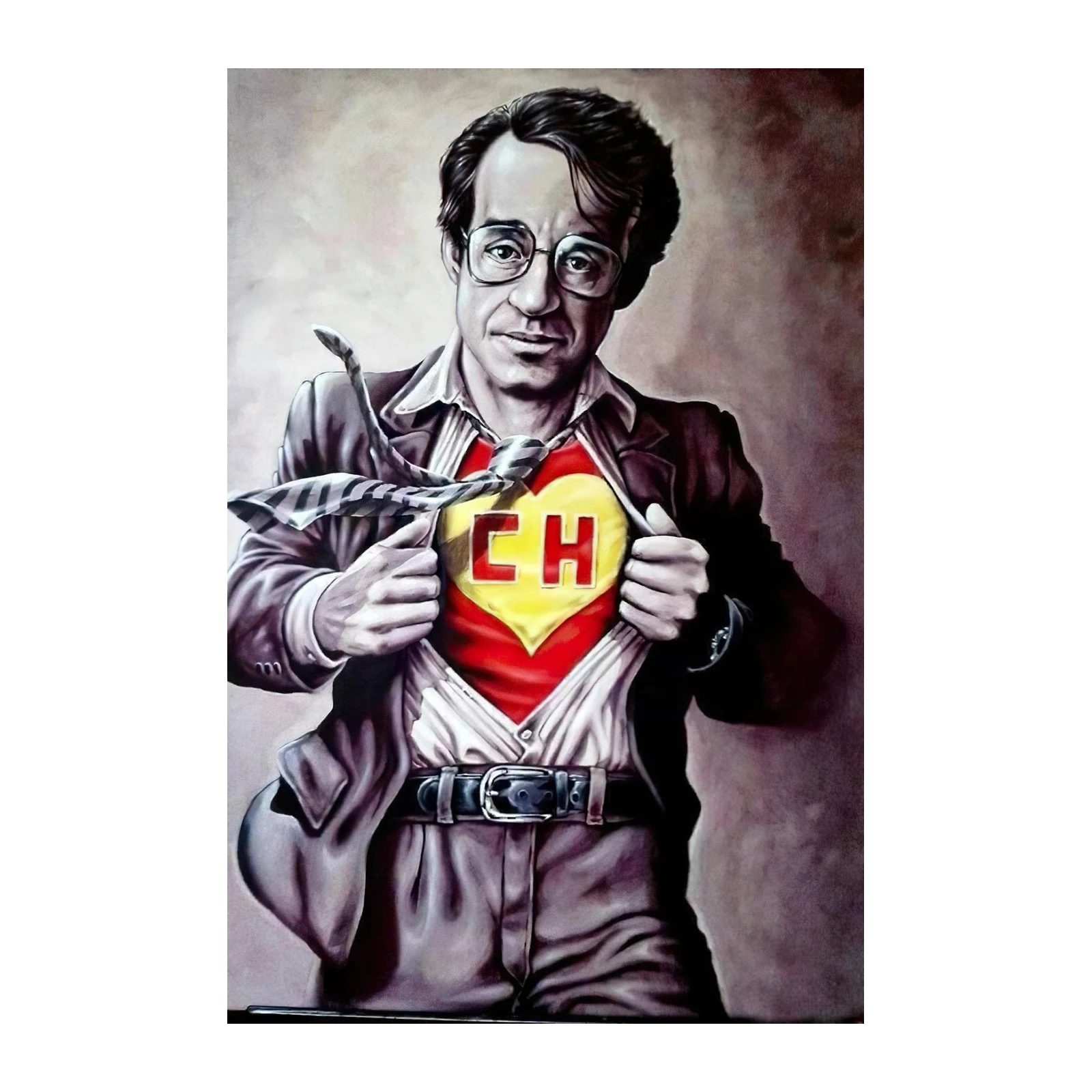 El Chavo del 8 "CH" Heart Wall Art