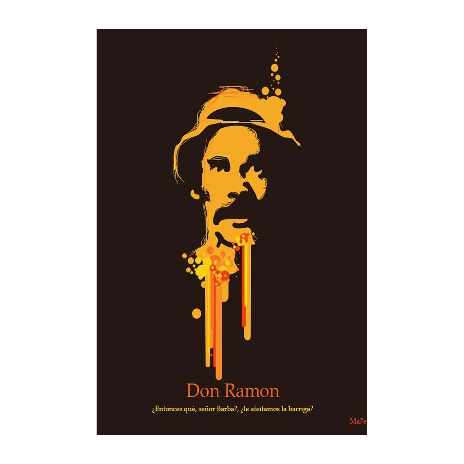 Don Ramon Pop Art Wall Art