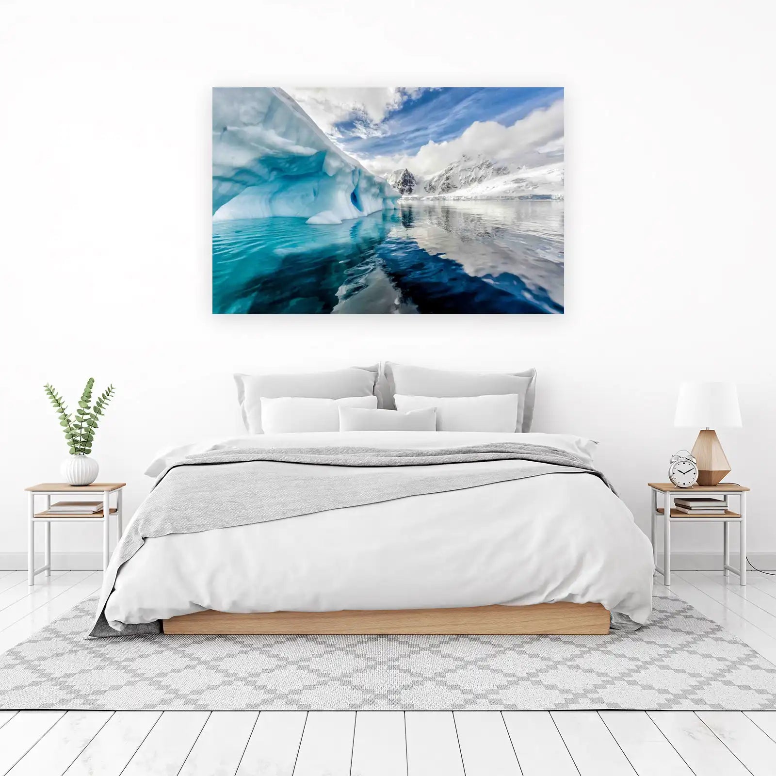 Stunning Iceberg & Ocean Landscape Wall Art