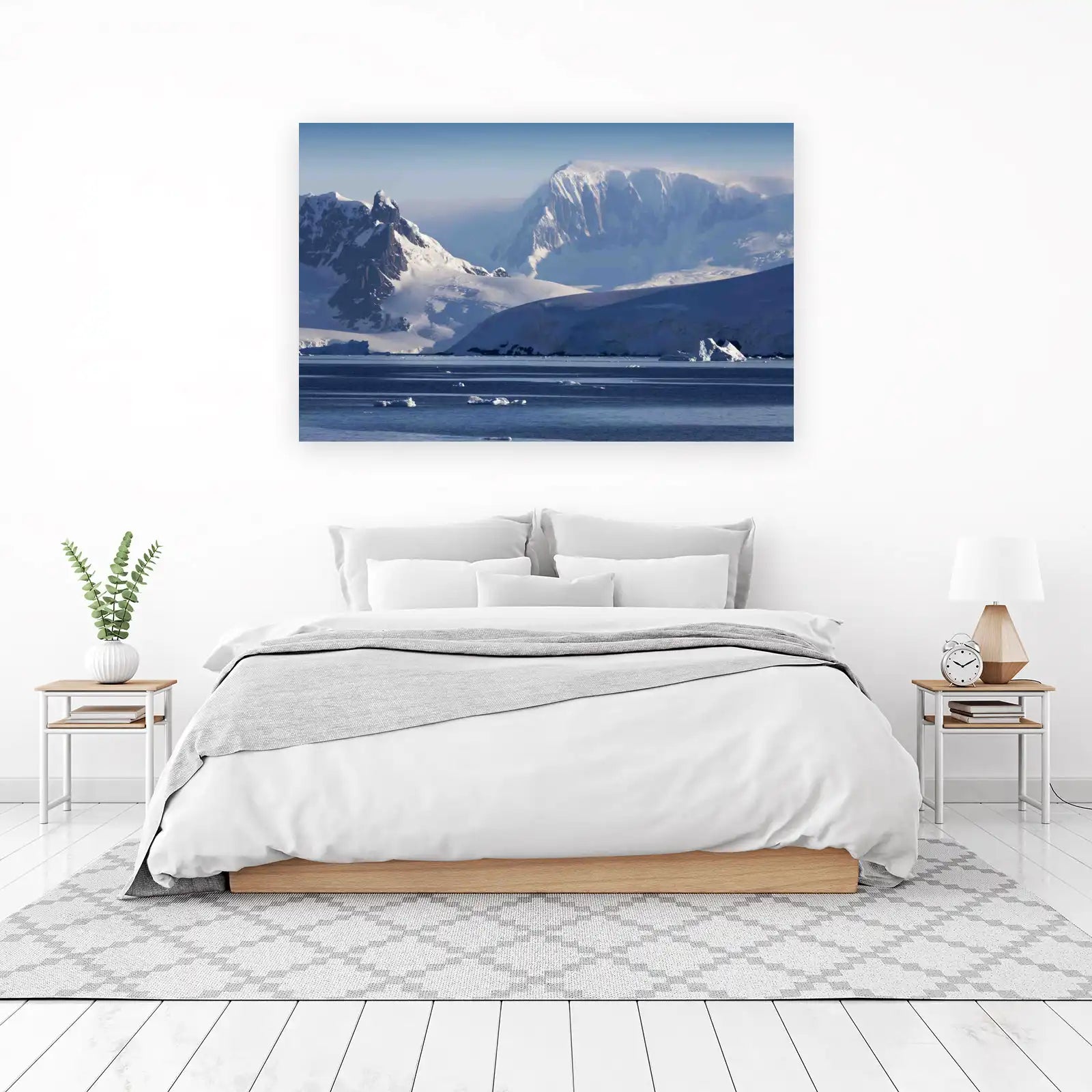 Majestic Antarctic Peaks Wall Art
