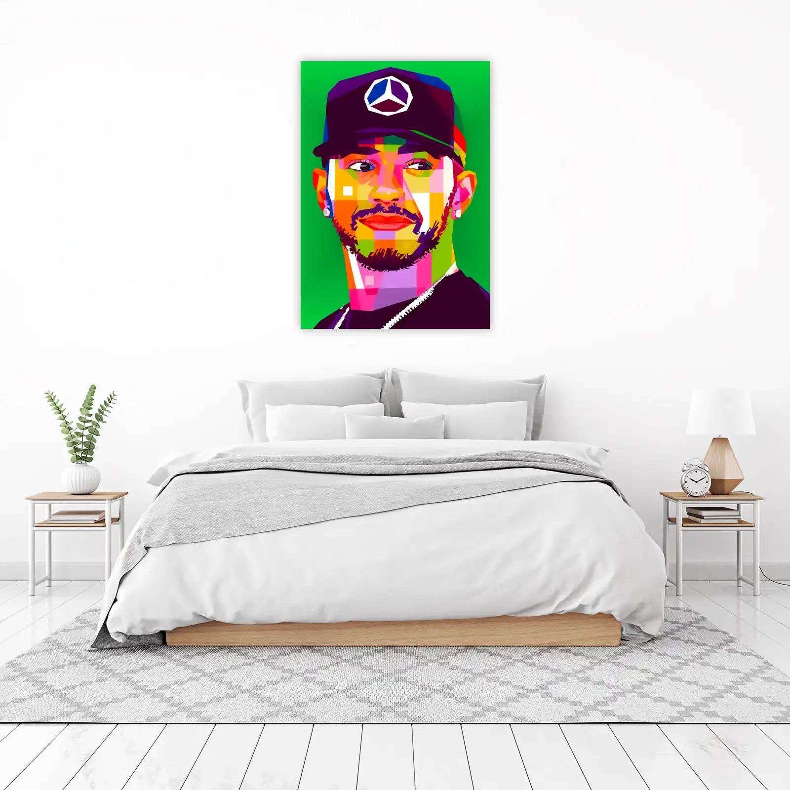 Lewis Hamilton Pop Art Wall Art